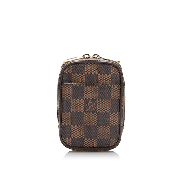 Louis Vuitton Damier Ebene Etui Okapi Case PM - Brown Travel