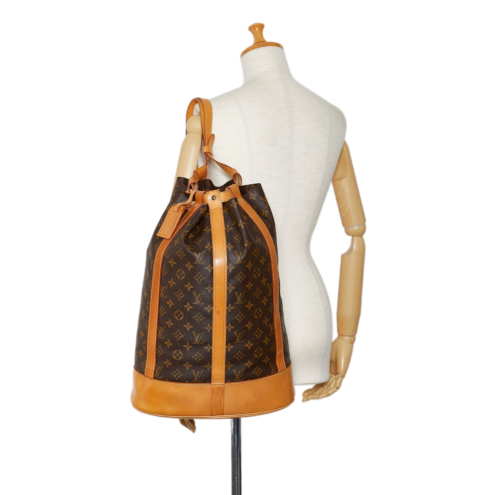 Louis Vuitton Randonnee GM Monogram Canvas Backpack Bag