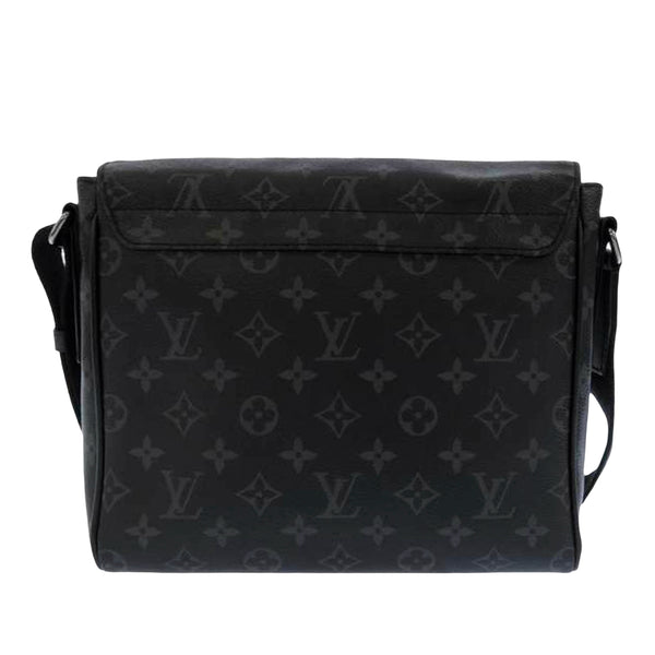 Louis+Vuitton+District+Monogram+Eclipse+Messenger+Bag+PM+Black+