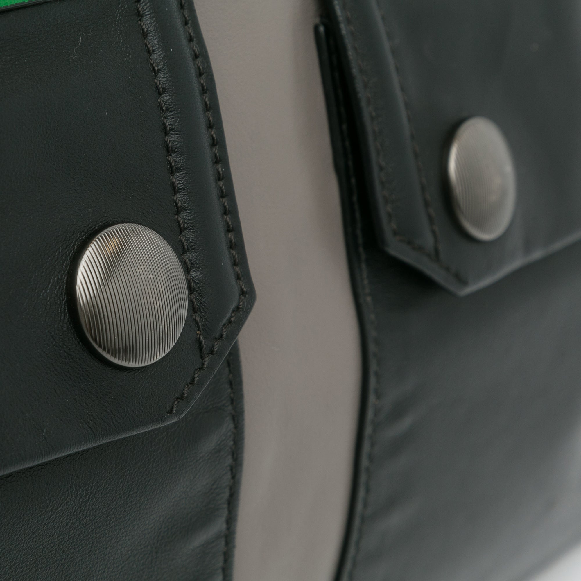 Gray Miu Miu Colorblock Leather Shoulder Bag – Designer Revival