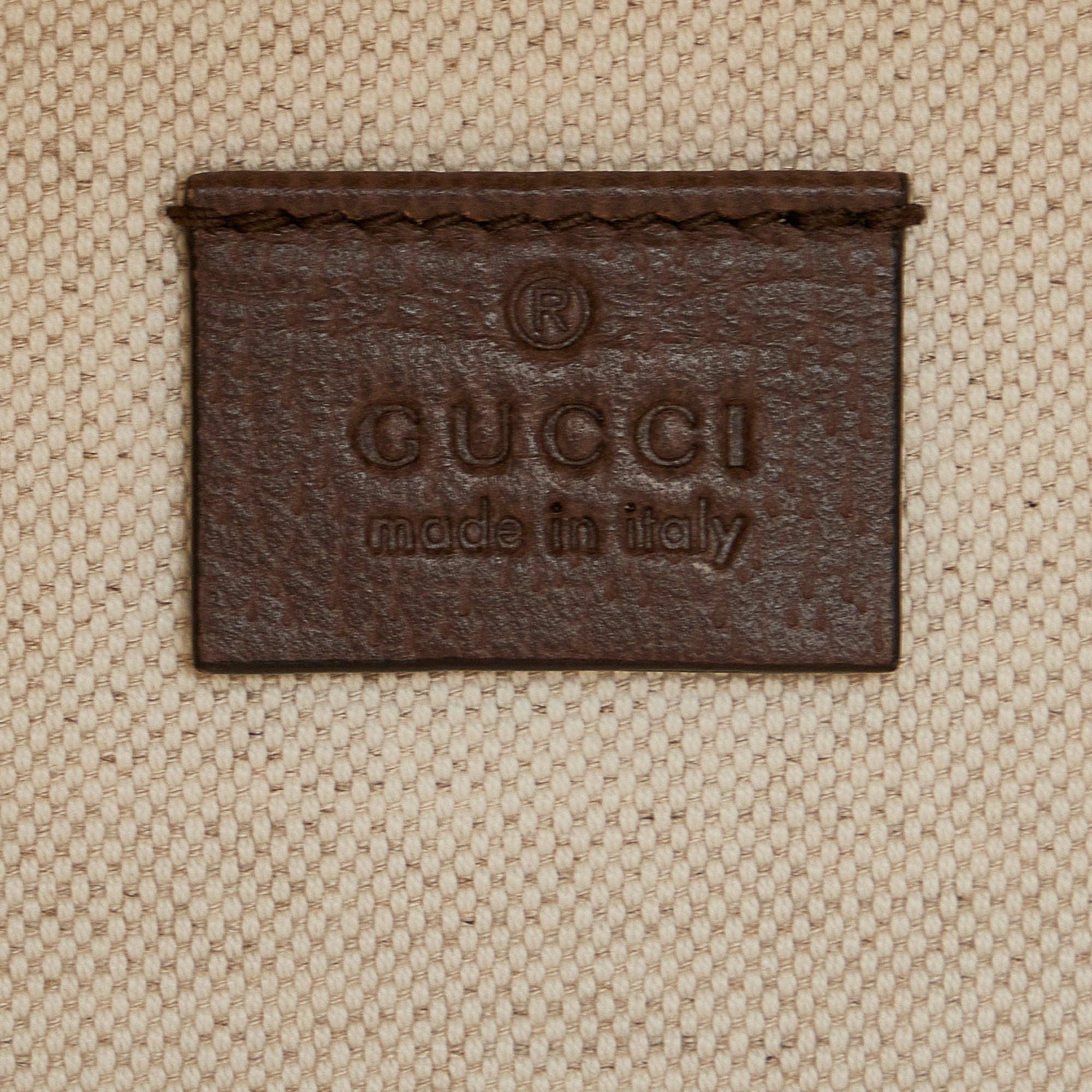 White Gucci Small Web Foldable Tote Satchel – Designer Revival