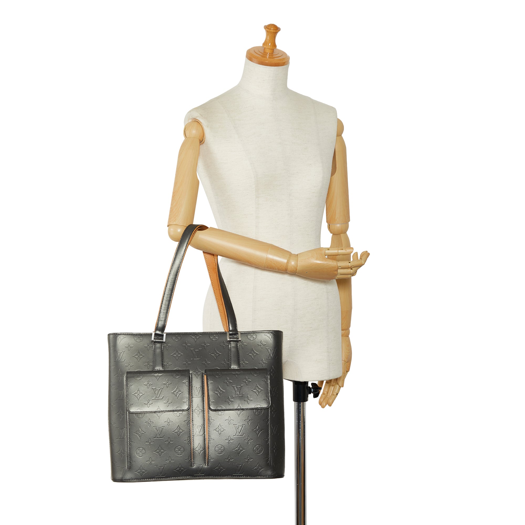 Gray Louis Vuitton Monogram Mat Wilwood Tote Bag – Designer Revival