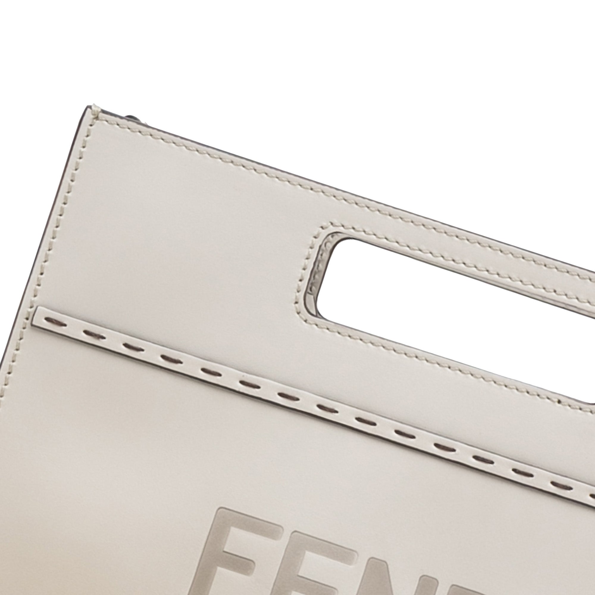 Fendi Pre-owned Logo-Debossed Tote Bag