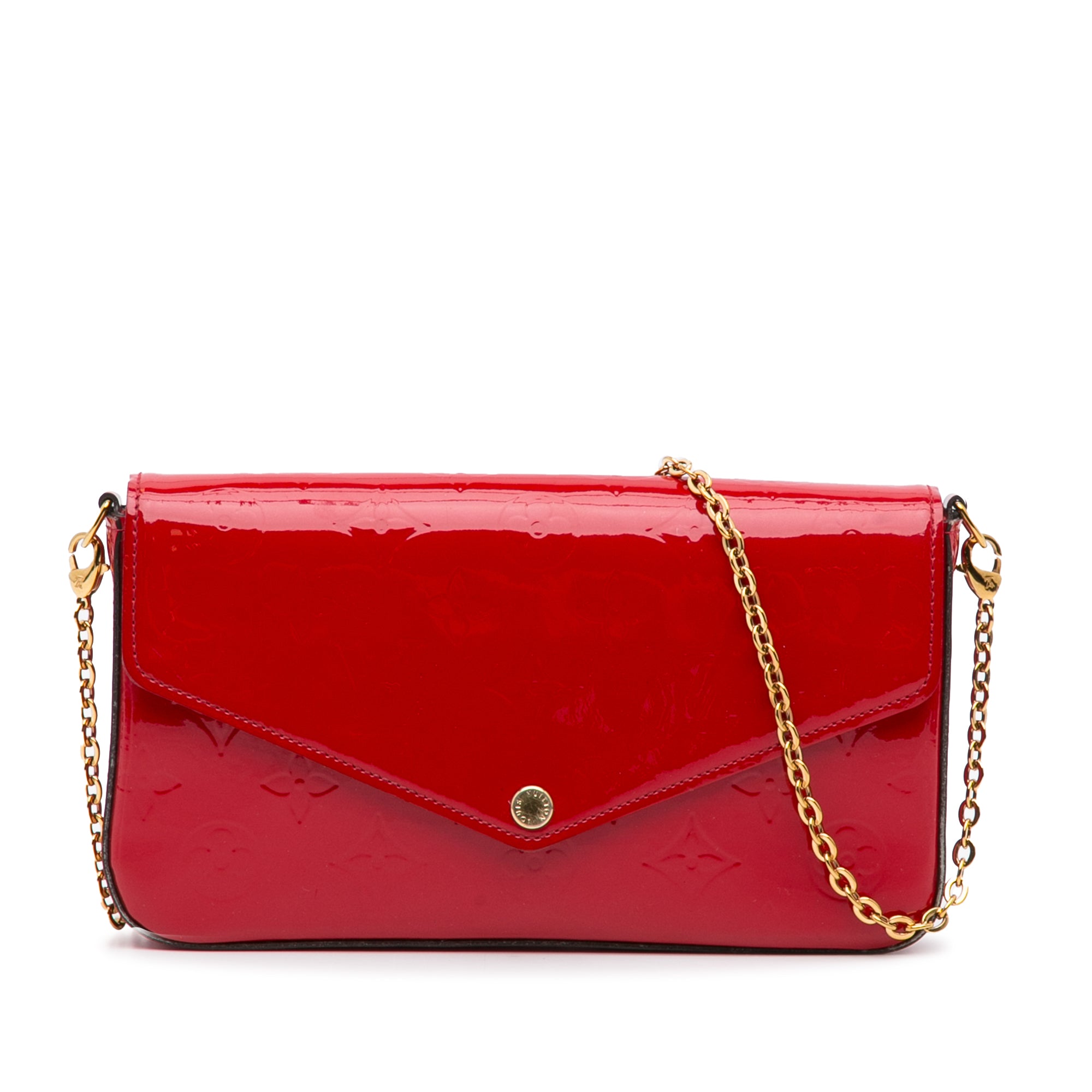 Louis Vuitton Vernis Mini Bag Brown Handbag Pochette