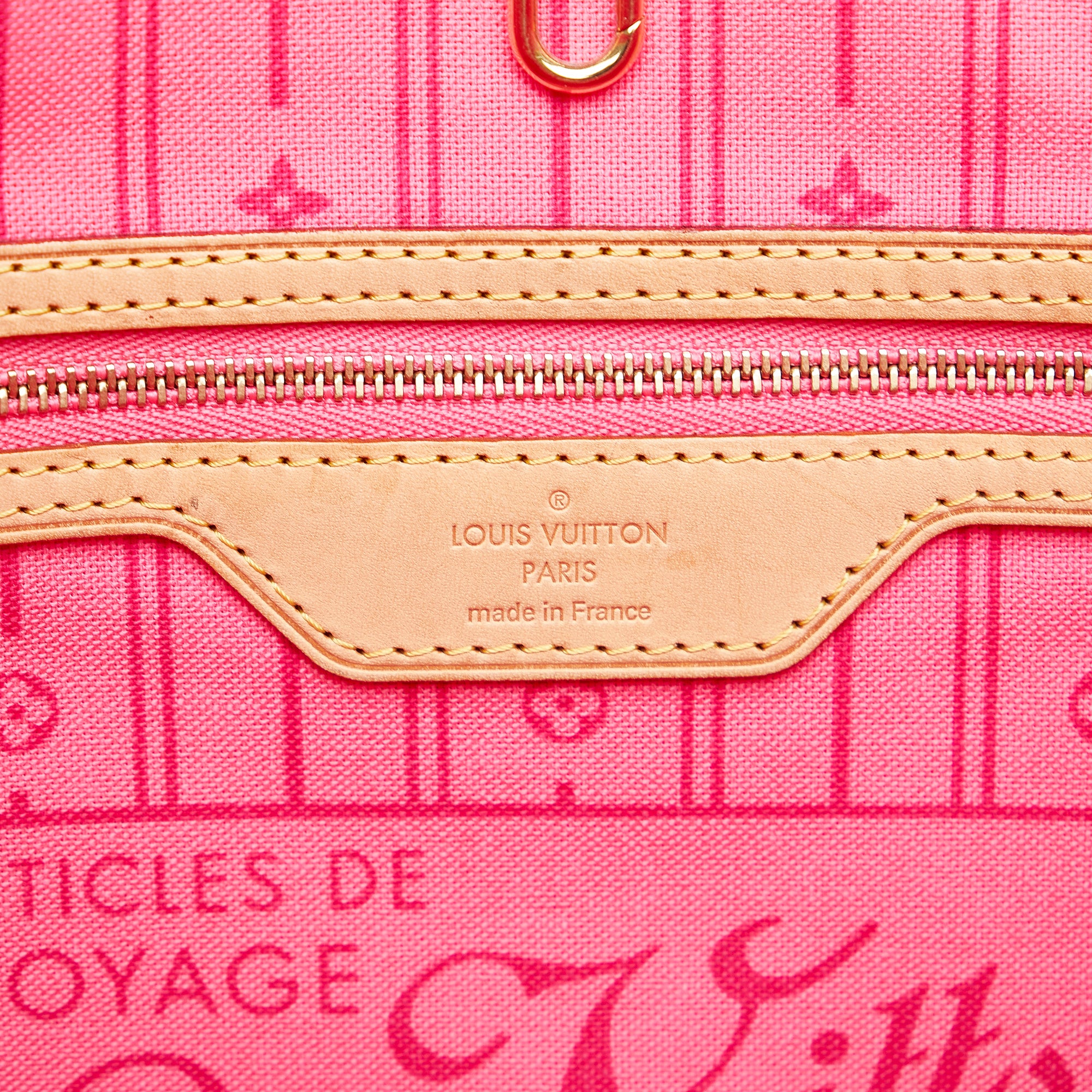 Brown Louis Vuitton Monogram Roses Neverfull MM Tote Bag – Designer Revival