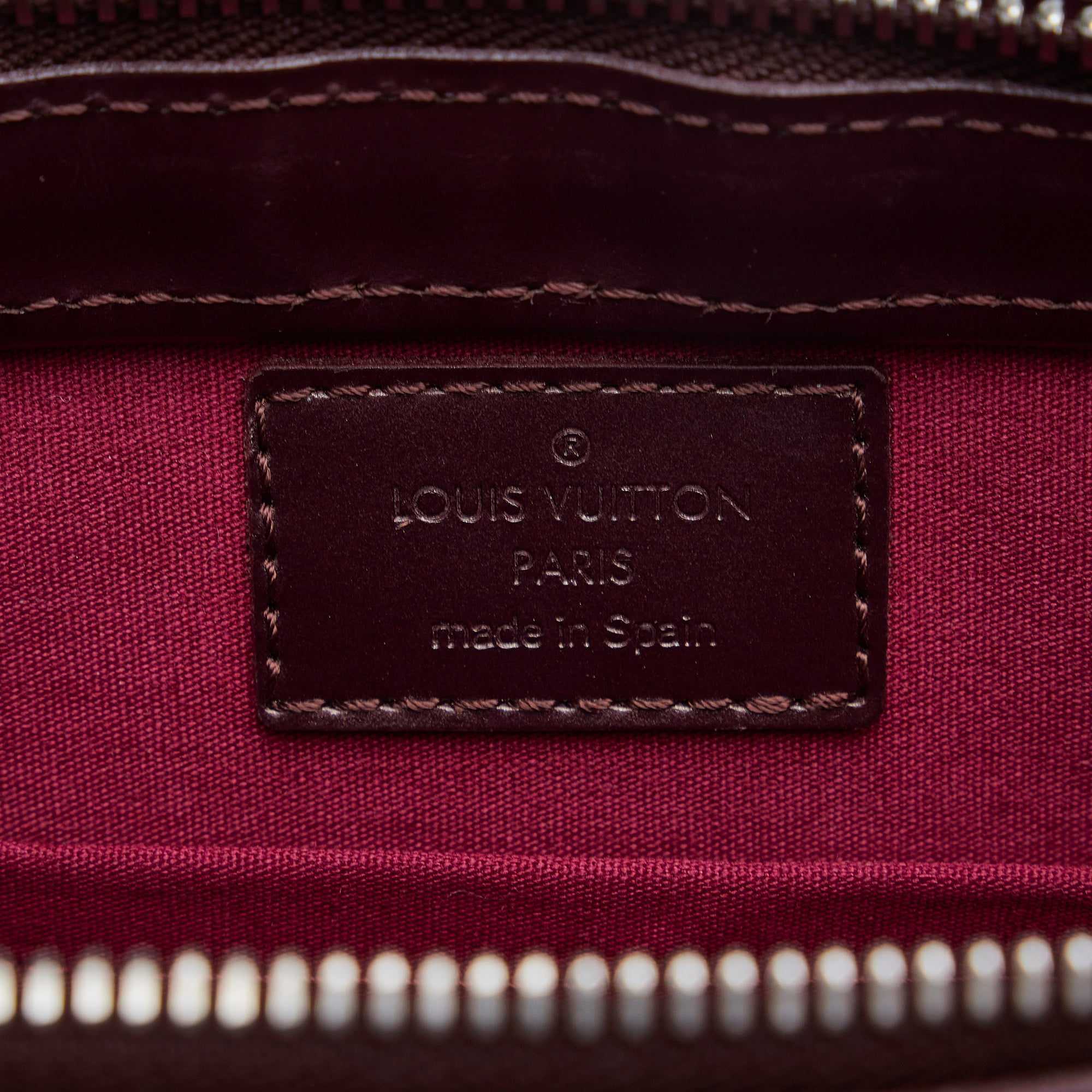 Purple Louis Vuitton Monogram Mat Alston Shoulder Bag