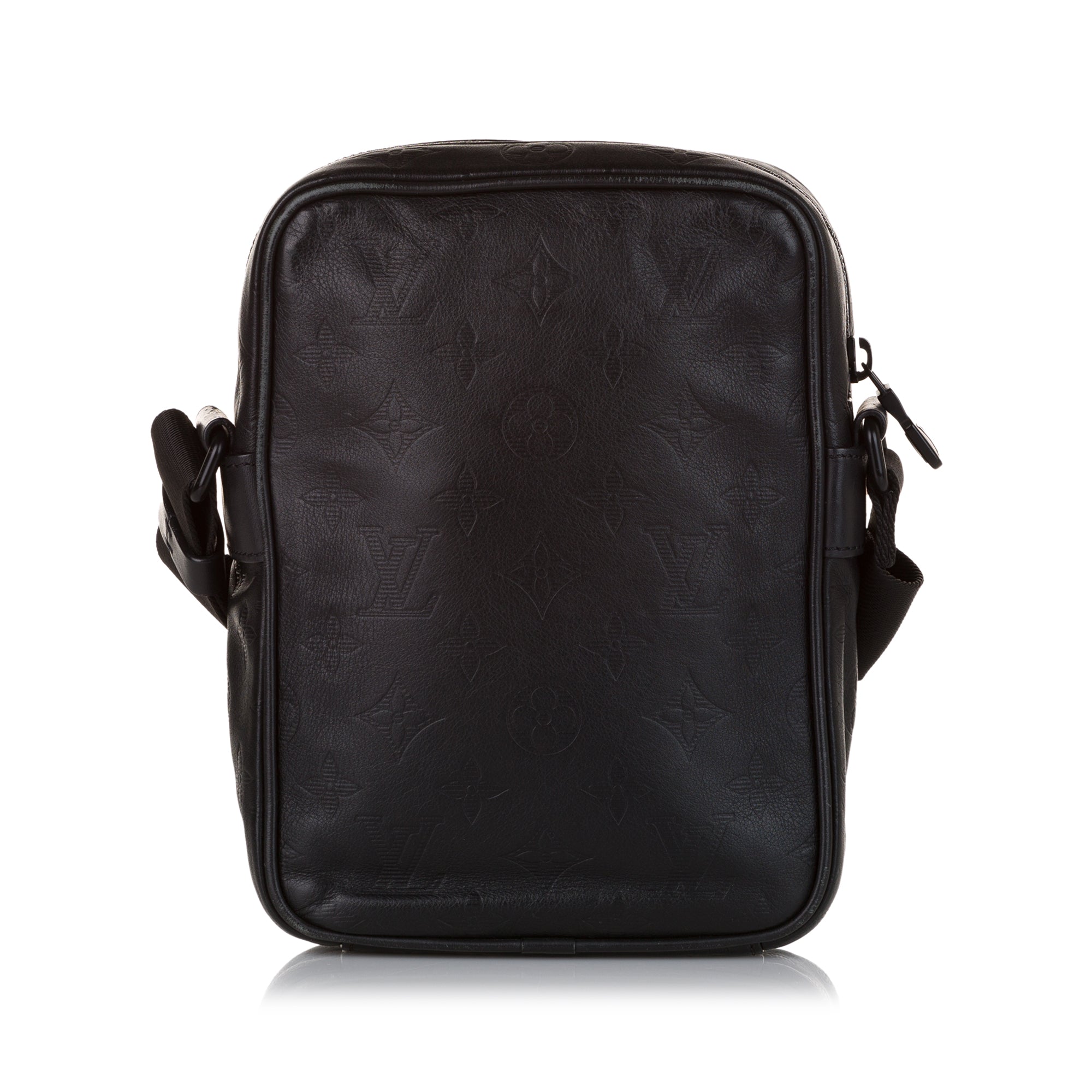 Black Louis Vuitton Monogram Shadow Danube PM Crossbody Bag – Designer  Revival