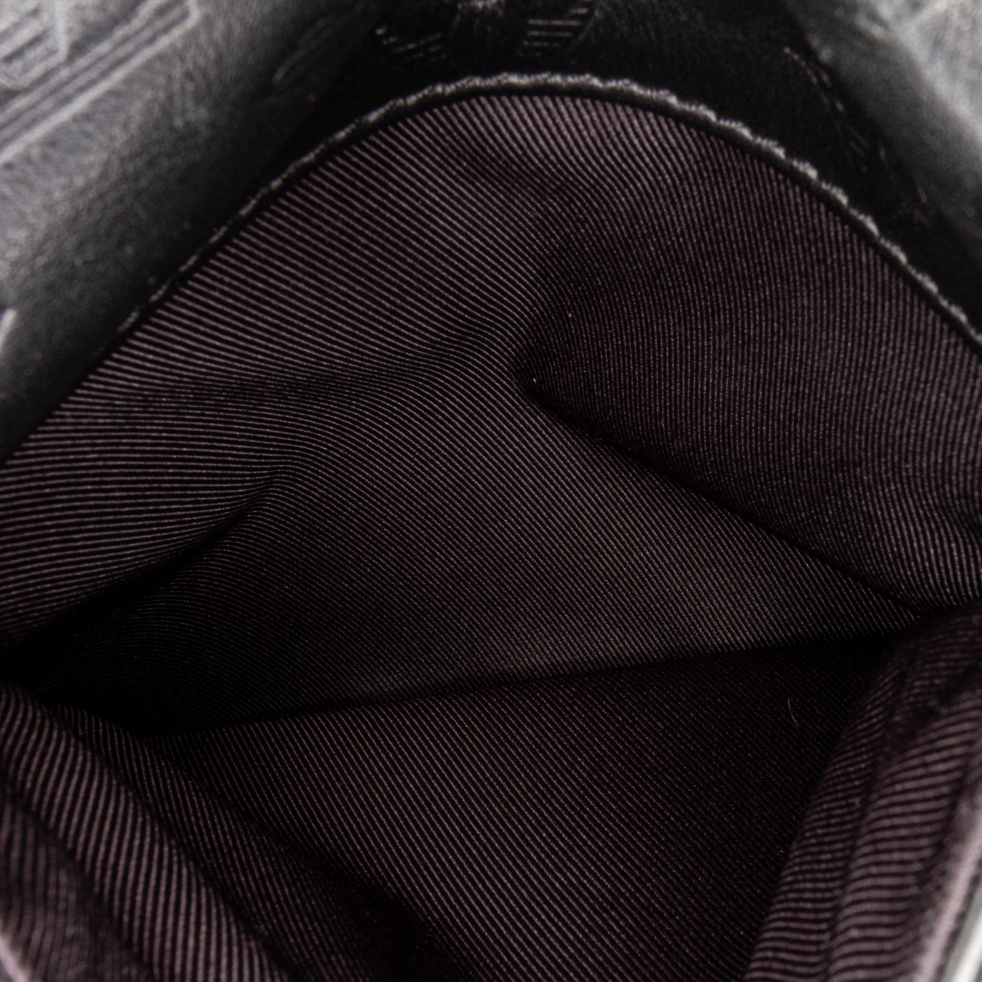 Louis Vuitton Danube Handbag Monogram Shadow Leather PM Black 21548795