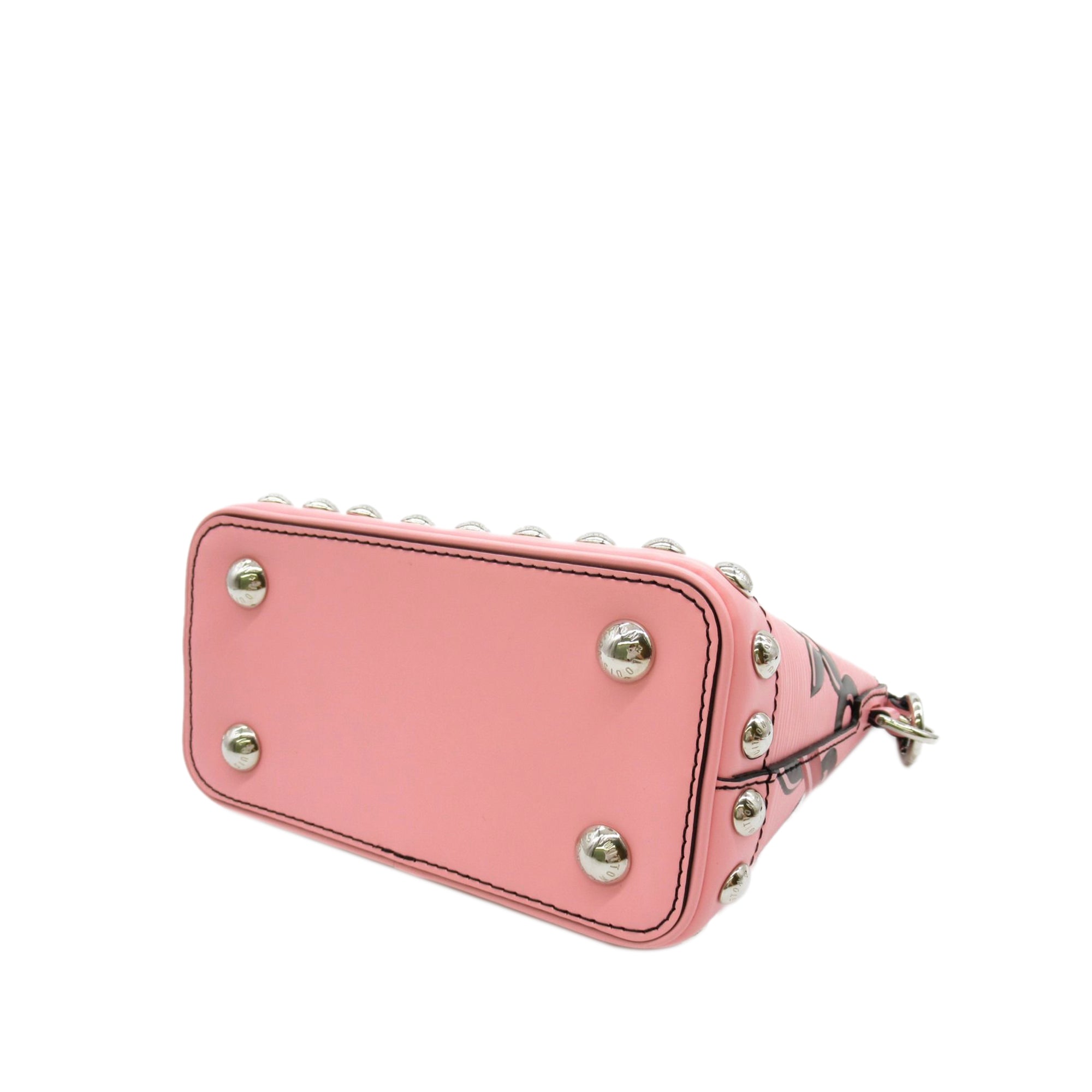 Louis Vuitton Pink Epi Chain Flower Mini Lockit Leather ref