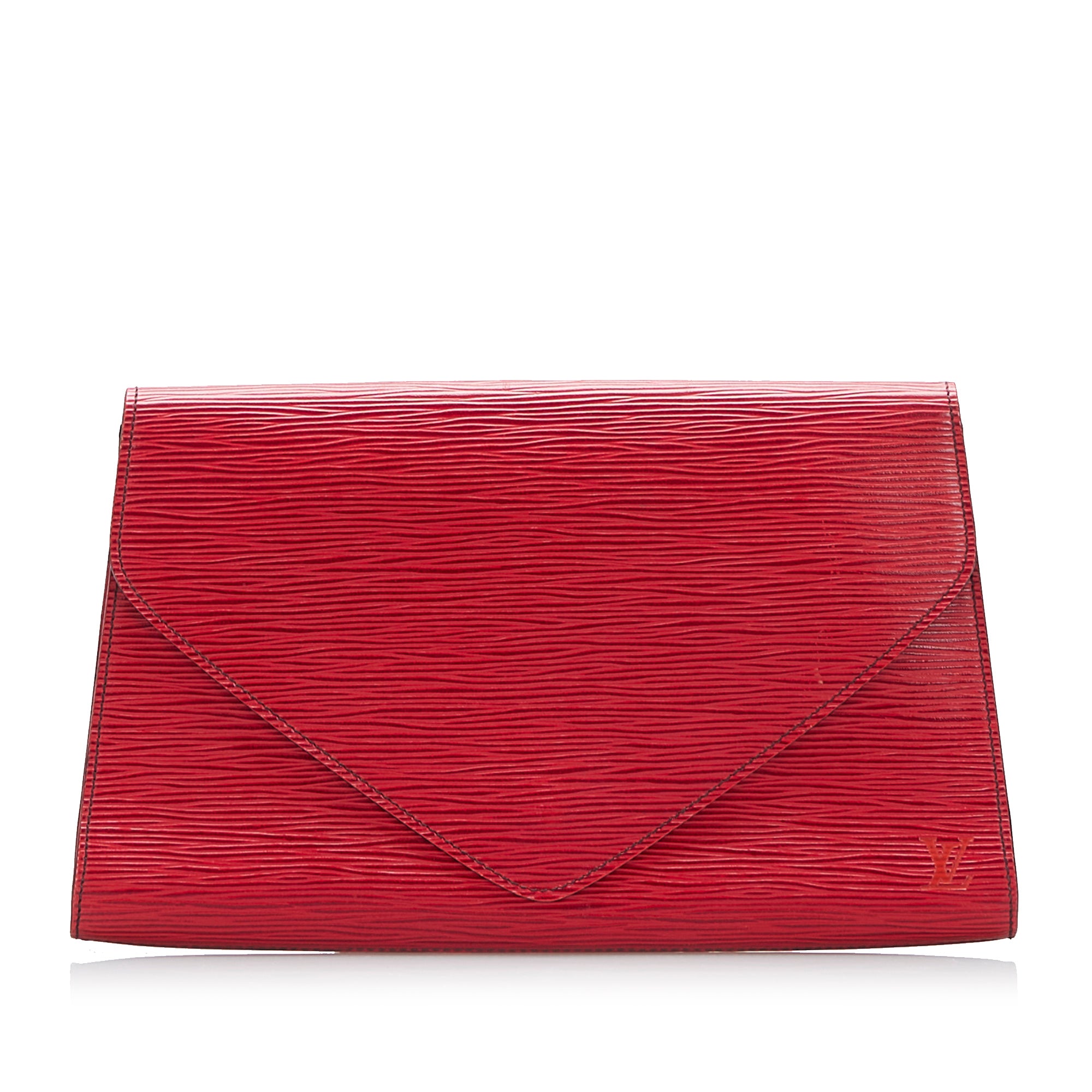 Louis Vuitton Red Epi Leather Business Card Holder Louis Vuitton