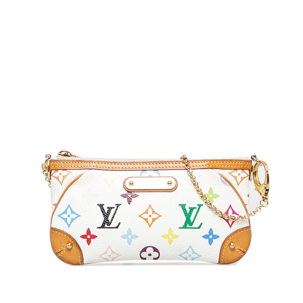 Louis Vuitton Monogram Multicolor Pochette Milla mm Black