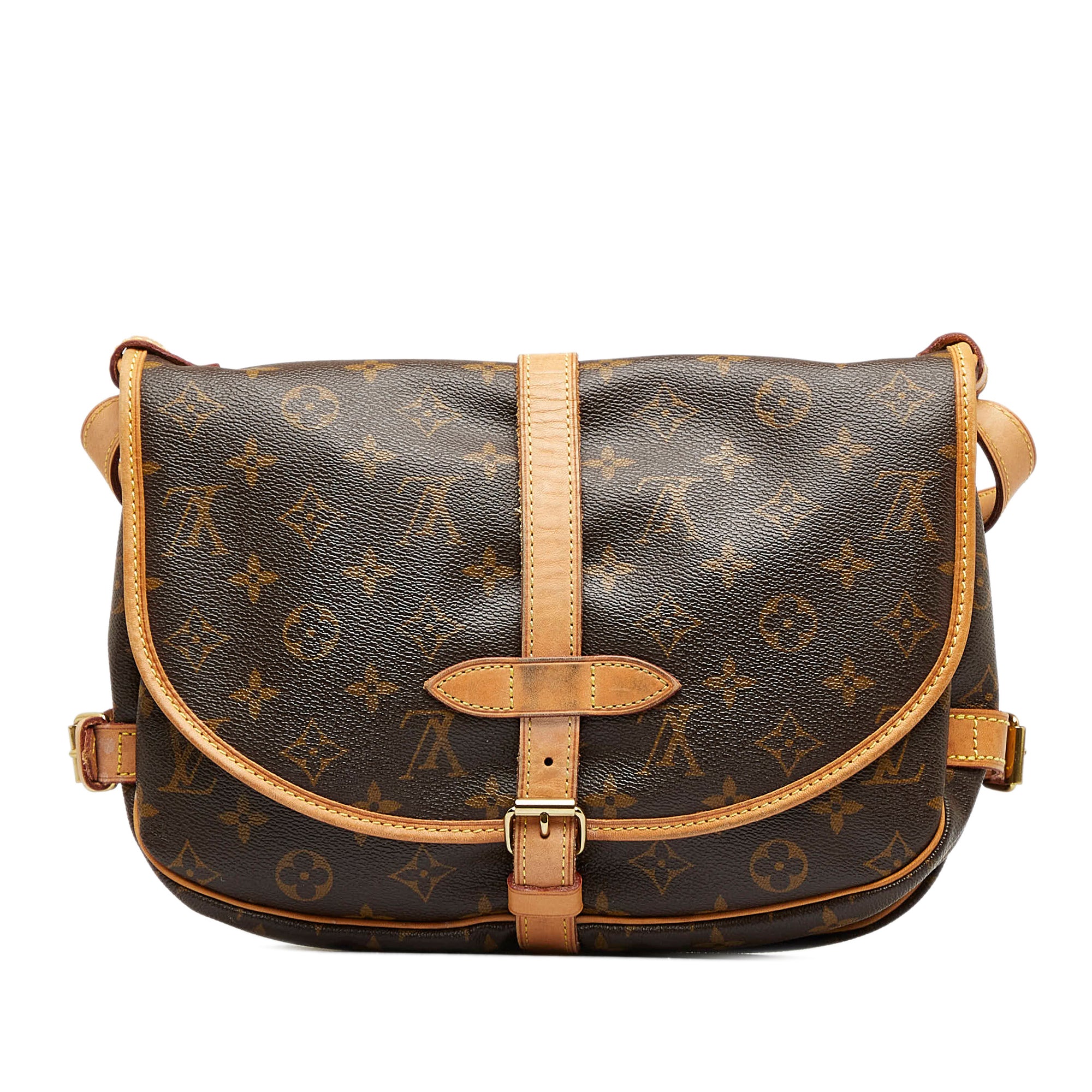 Louis Vuitton Monogram Saumur 25 - Brown Crossbody Bags, Handbags -  LOU465532
