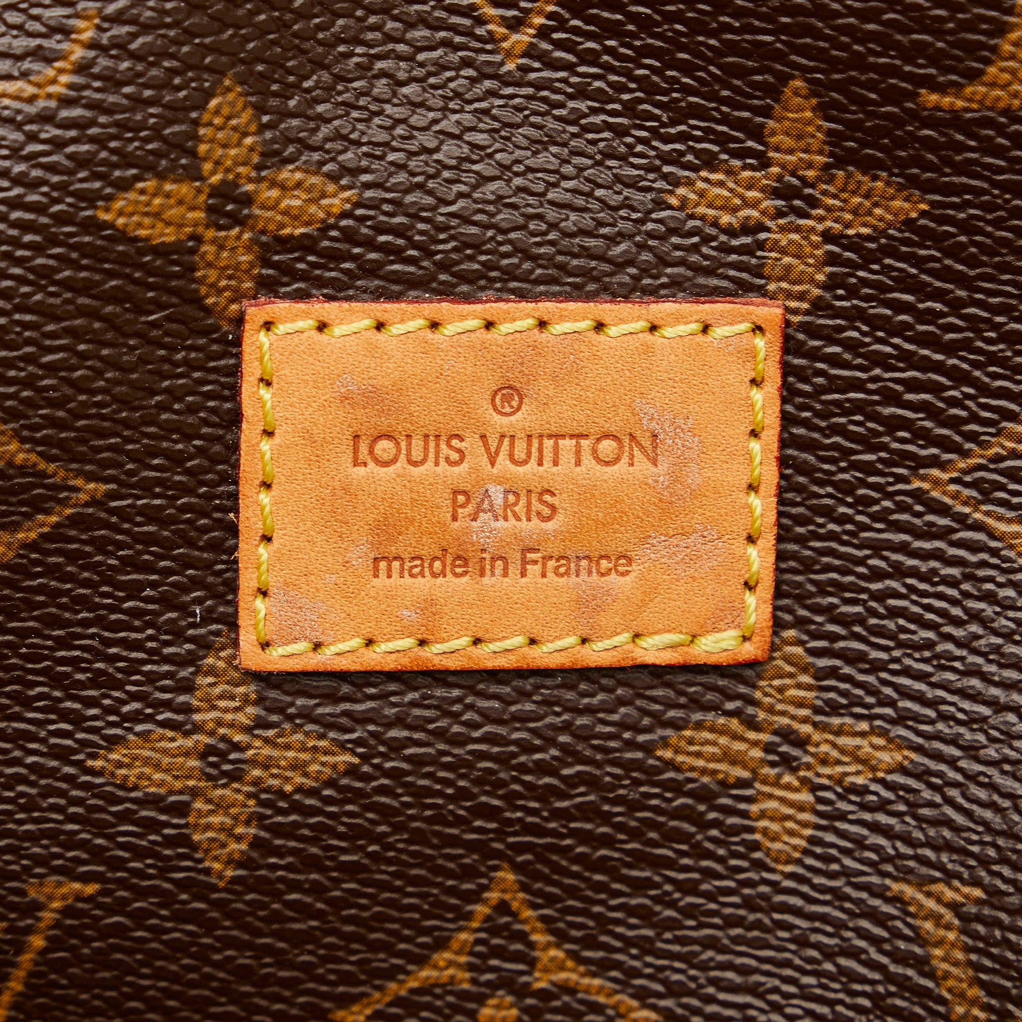 pre-owned LOUIS VUITTON MALLETIER A PARIS sticker small gift card envelope