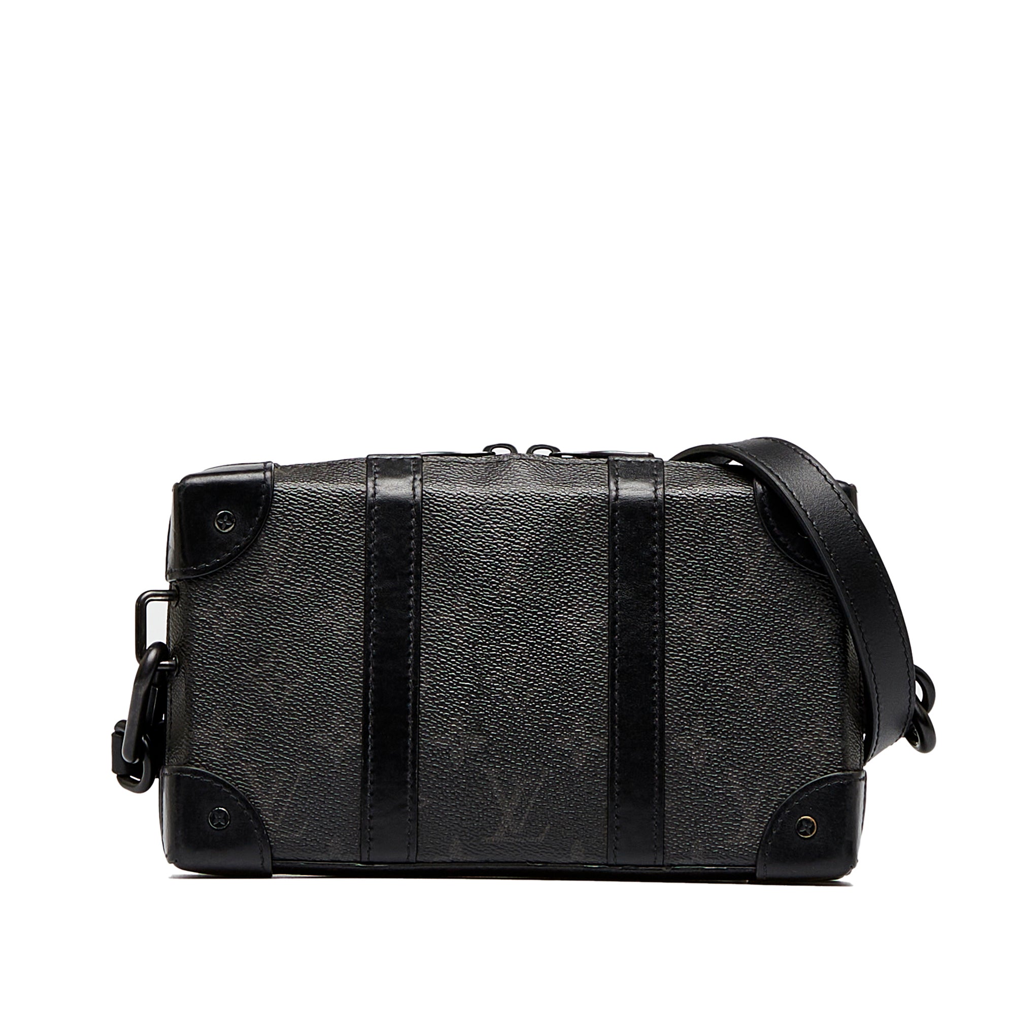 Louis Vuitton Soft Trunk Wallet Monogram Eclipse with strap for