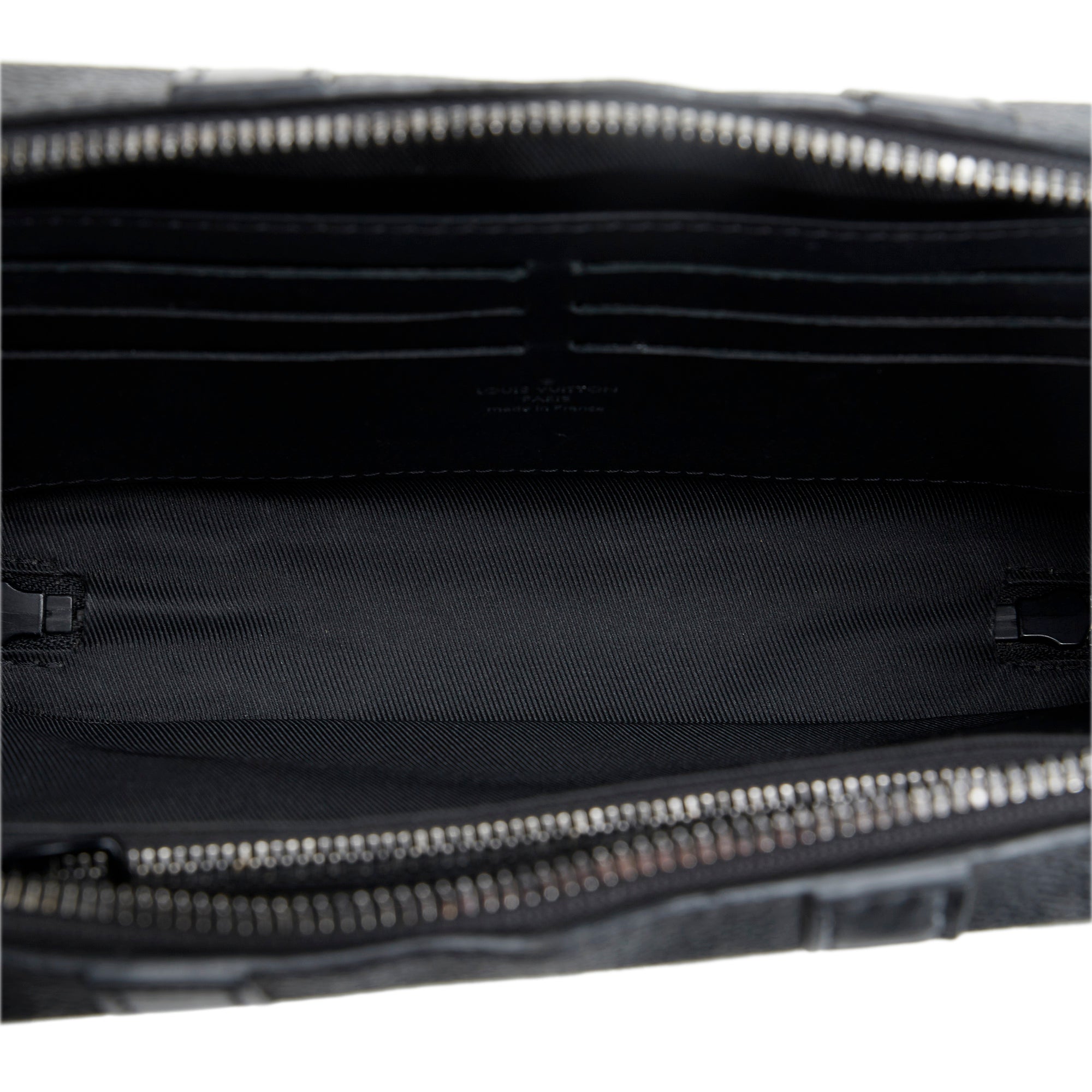 Authentic Louis Vuitton Monogram Eclipse Zippy XL Wallet