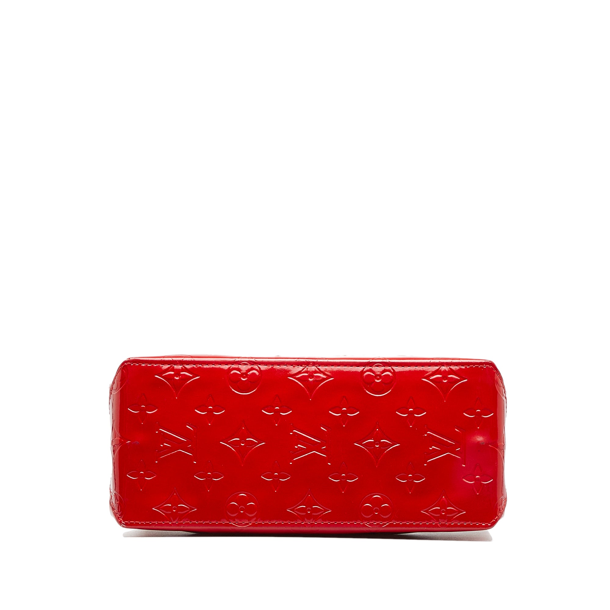 Louis Vuitton Red Monogram Vernis Reade PM Bag