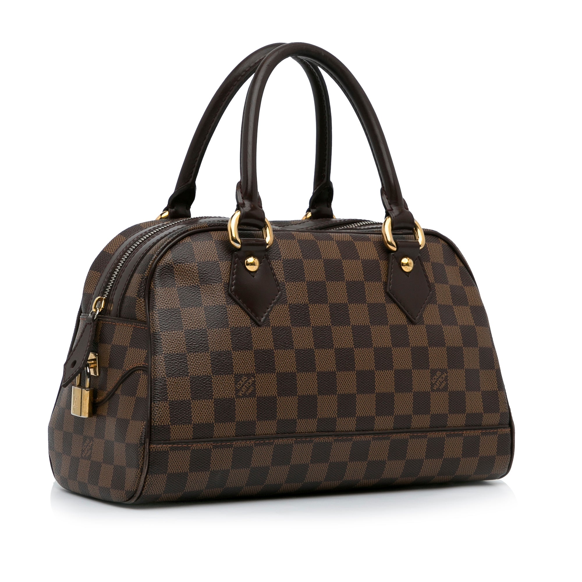 Louis Vuitton - Authenticated Handbag - Leather Brown Plain for Women, Good Condition