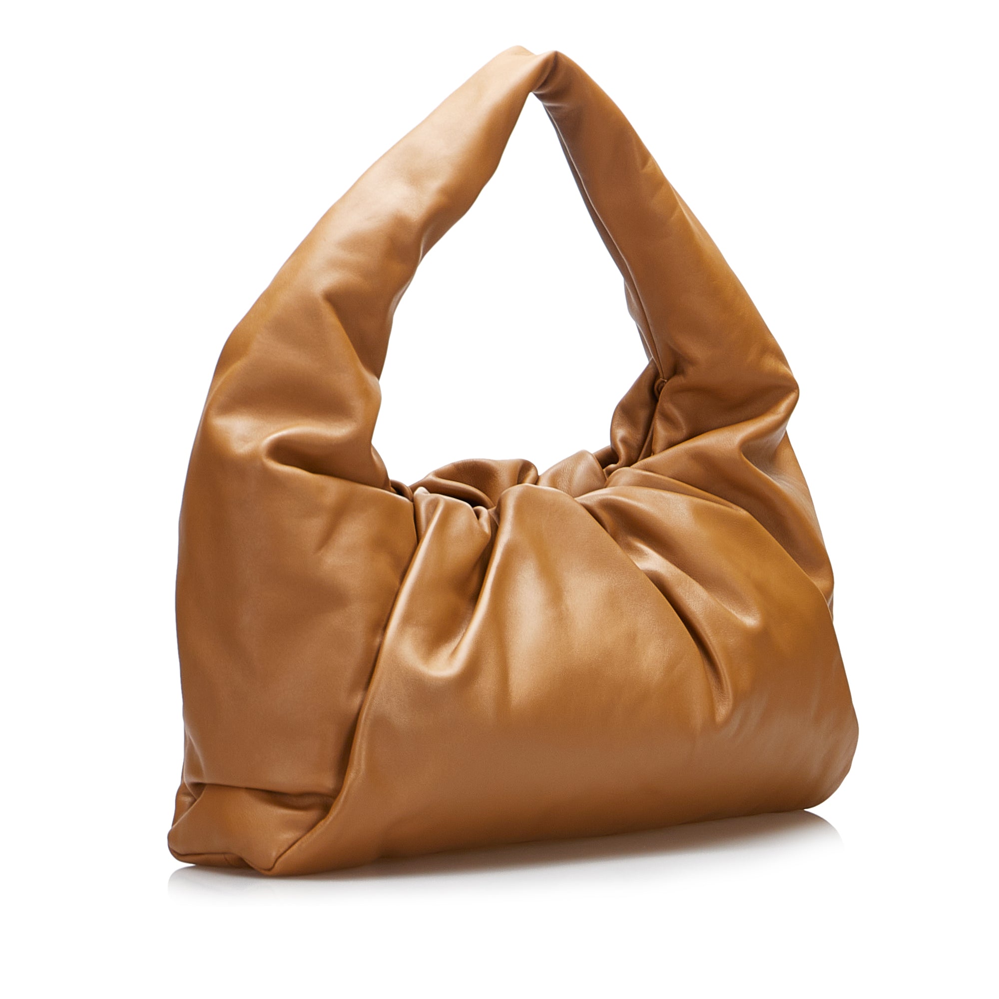 Bottega Veneta Pre-owned Small The Shoulder Pouch Bag - Brown