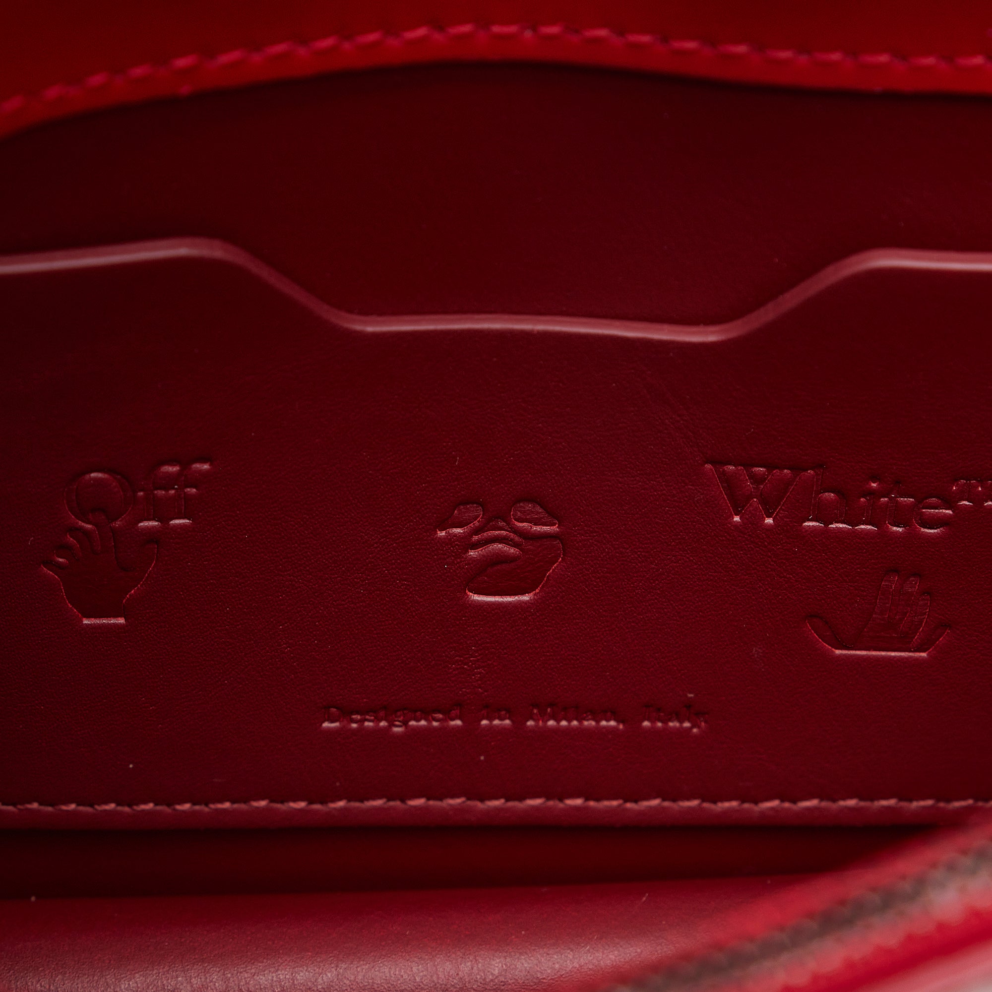 Red Off White Jitney 0.5 Crossbody Bag – Designer Revival