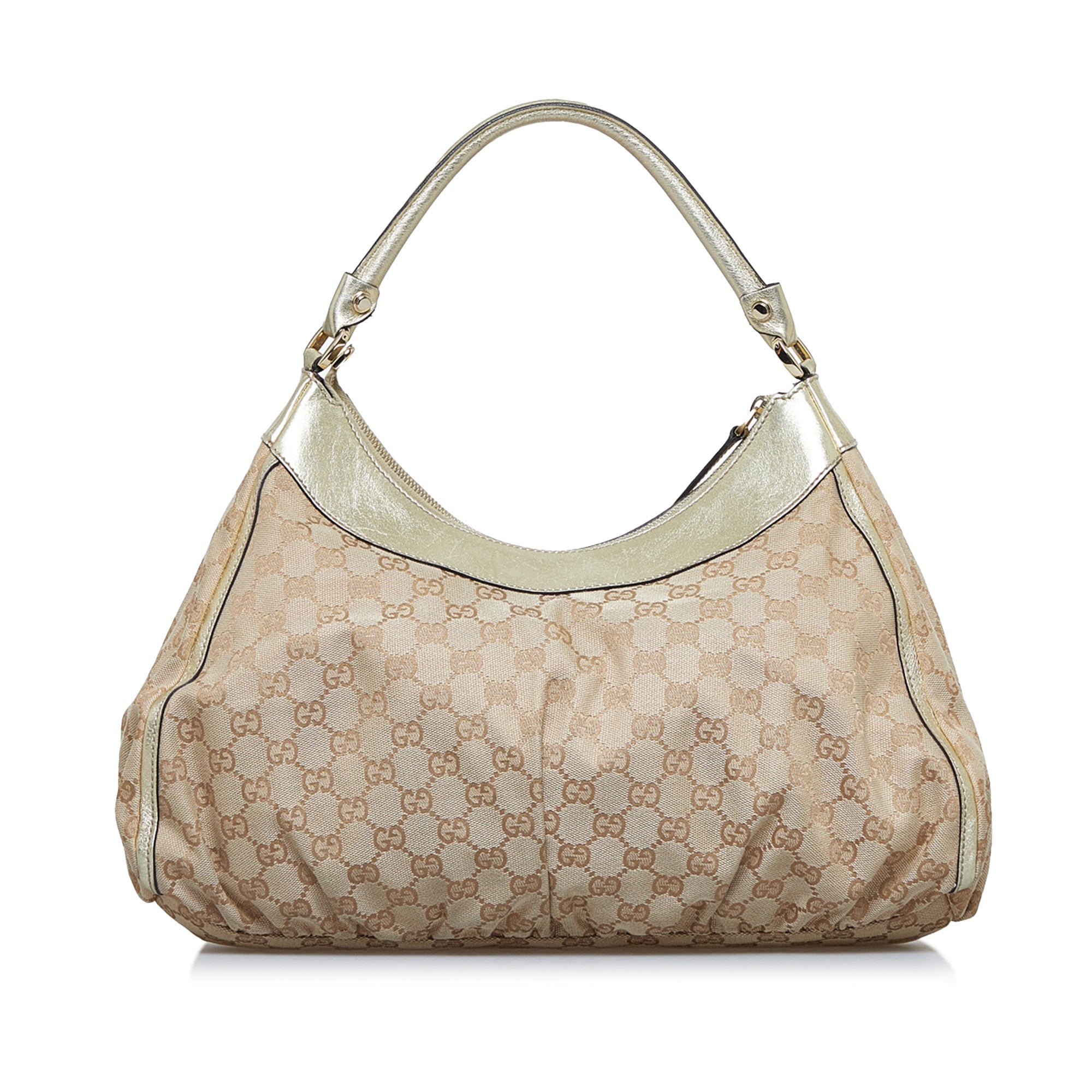 Pre-Owned Gucci Guccissima D-Gold Hobo Bag 