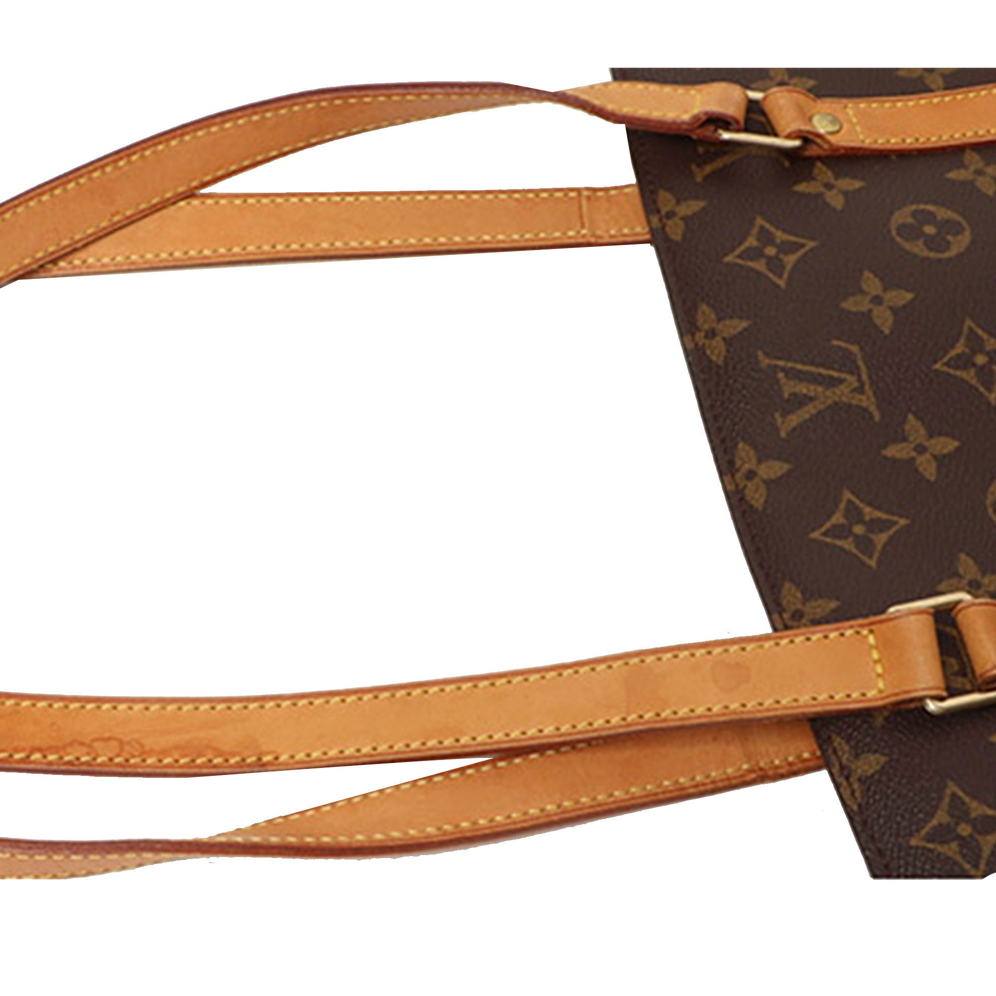 Louis Vuitton Babylone Brown Monogram Canvas Shoulder Tote Bag