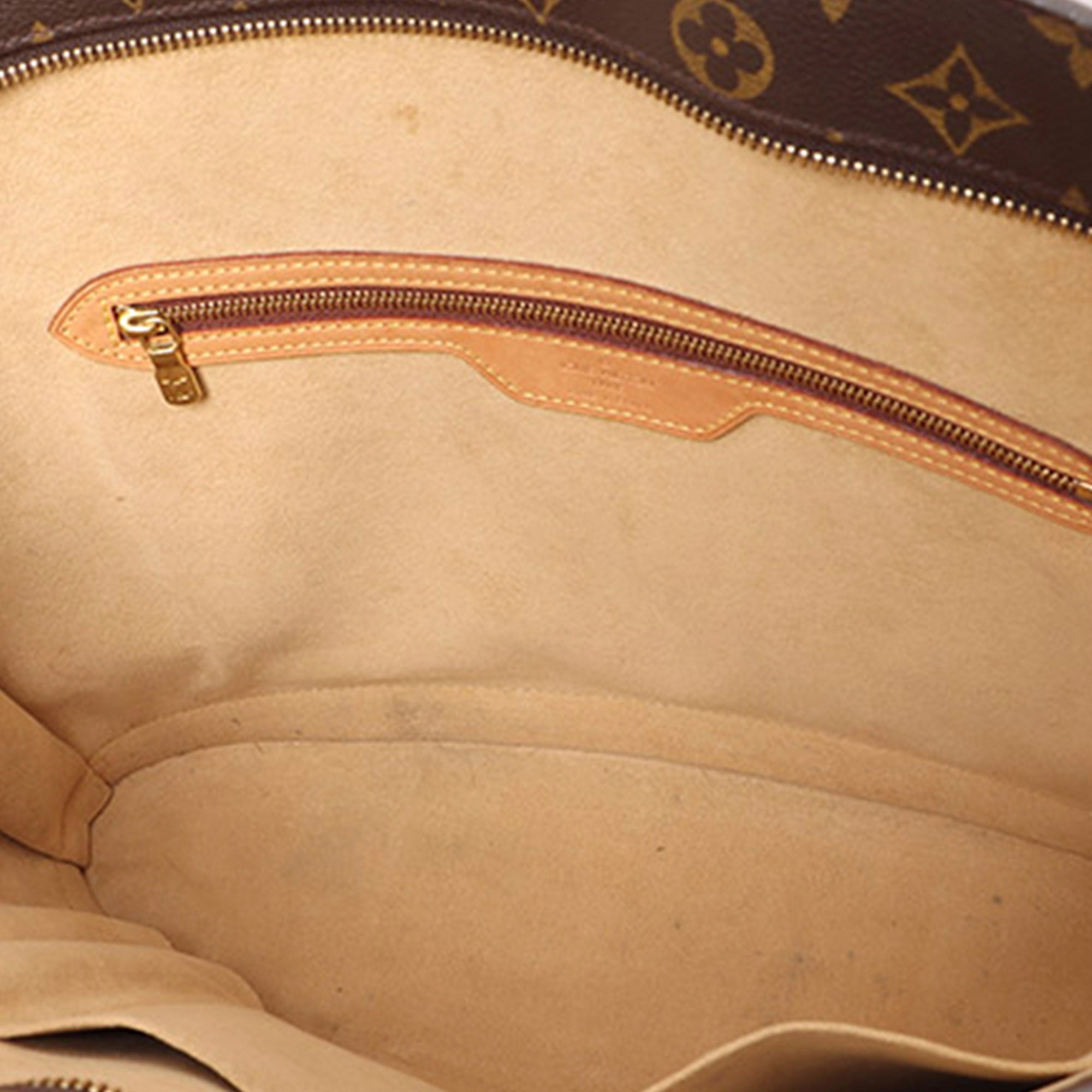 Louis Vuitton Monogram Canvas Babylone Shoulder Tote Bag