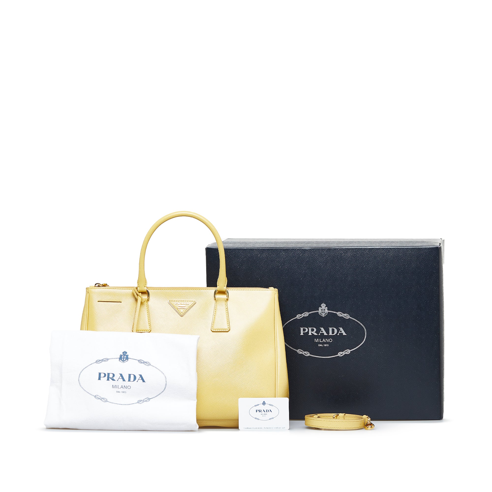 Authentic Prada Galleria Saffiano Leather Bag - Excellent