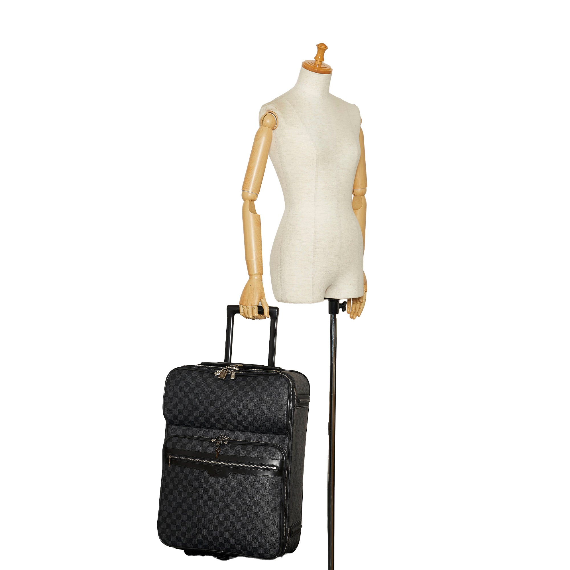 Louis Vuitton Suitcase Pegase Damier Graphite 55 - US