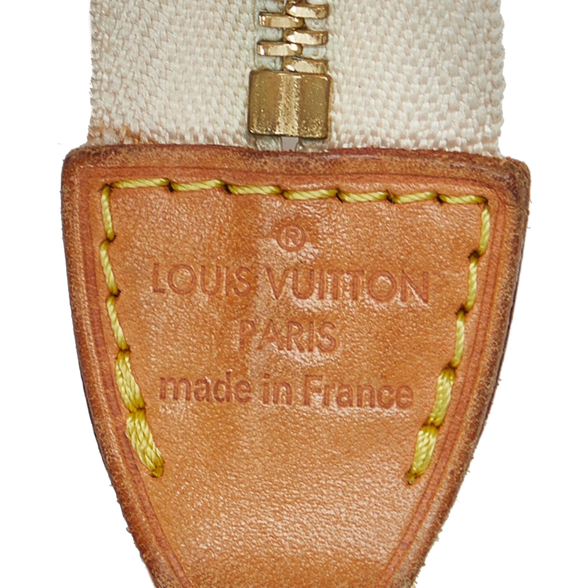 Louis Vuitton Eva Damier Azur 2way 868372 White Coated Canvas Cross Body Bag
