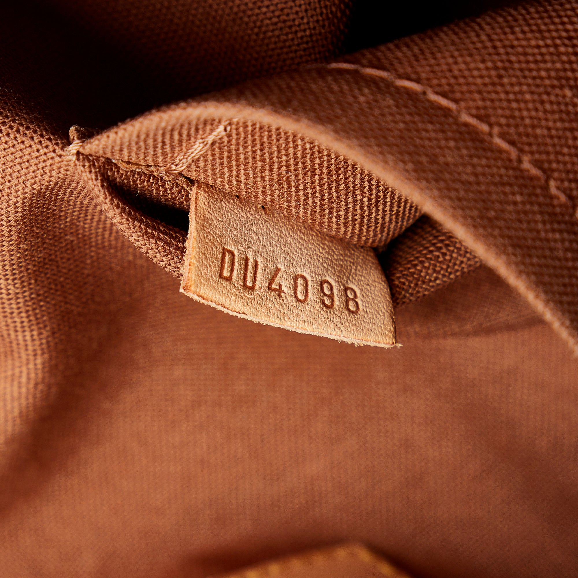 Louis Vuitton Brown Monogram Odeon GM Leather Cloth ref.150530