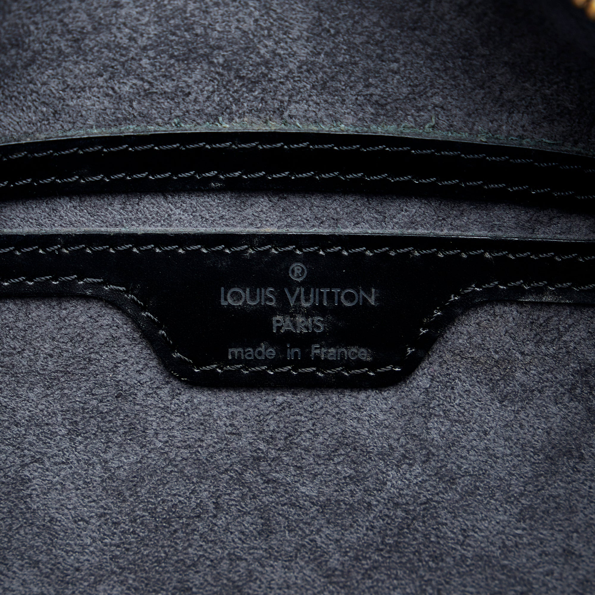 Louis Vuitton Black Epi Noir Soufflot Mini Papillon ref.294161