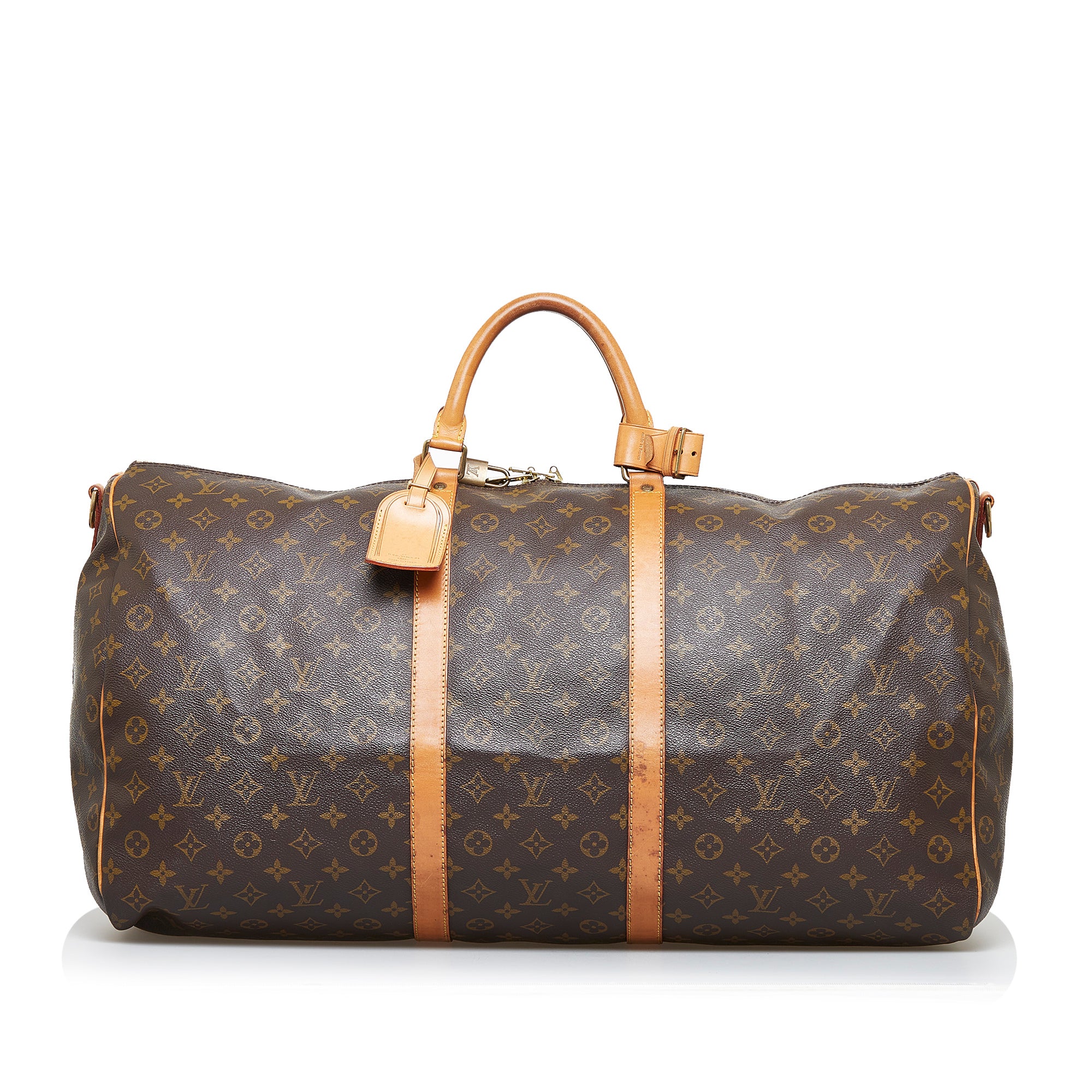 Louis Vuitton Keepall 60 Bandouliere Canvas Travel Bag