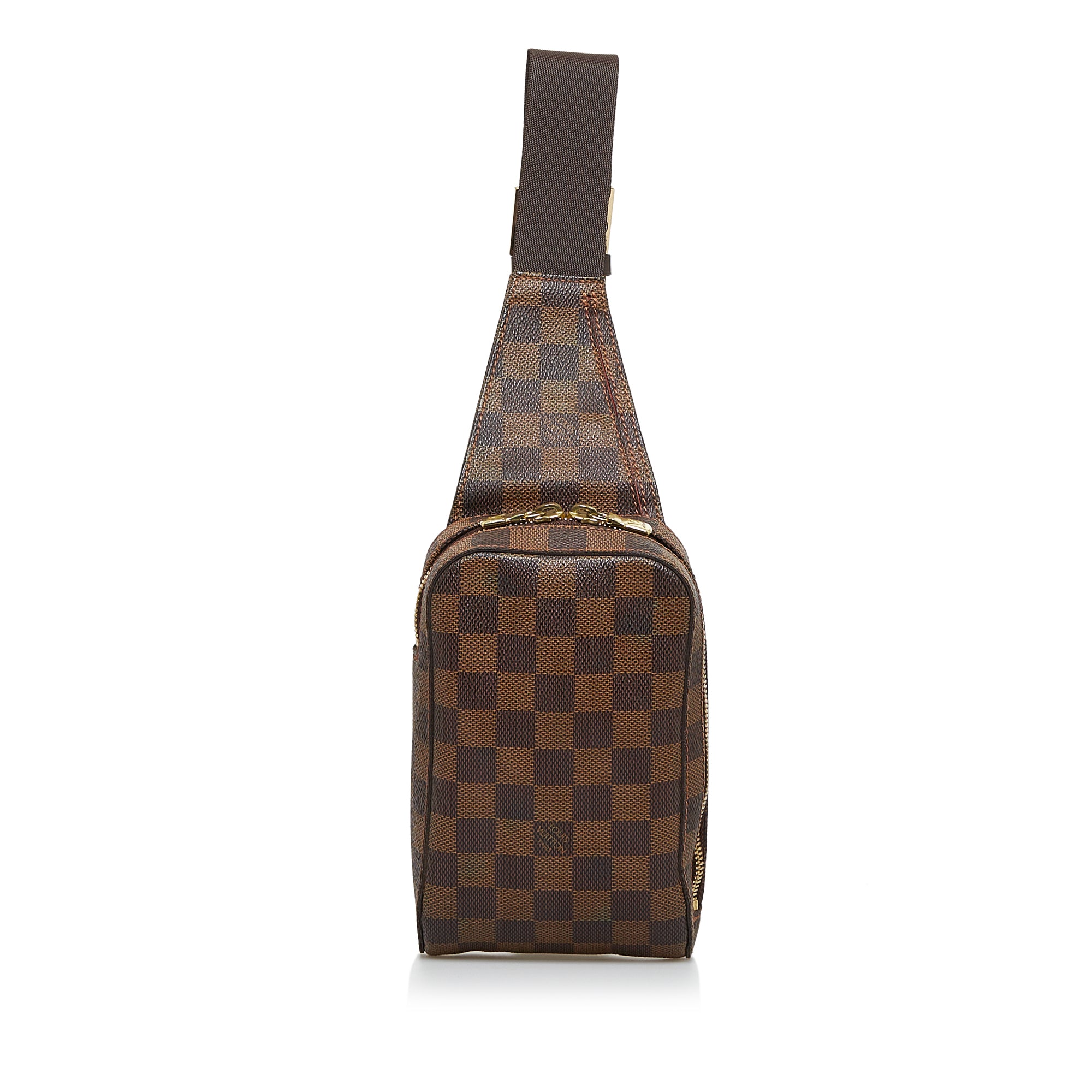 LOUIS VUITTON Damier Ebene Eva Accessories Pouch Crossbody