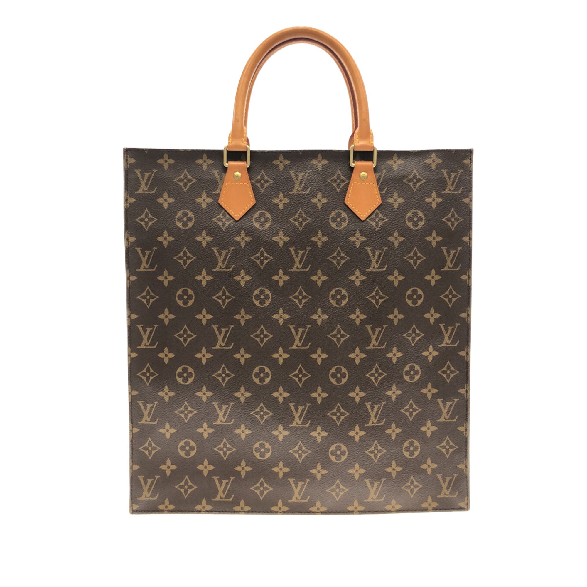 Louis Vuitton Petit Sac Plat Bag (Authentic Pre-Owned) Leather Cross Body  Bag