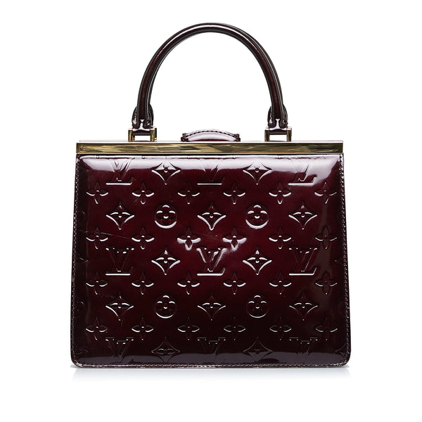 Purple Louis Vuitton Monogram Vernis Alma GM Handbag, Cra-wallonieShops  Revival