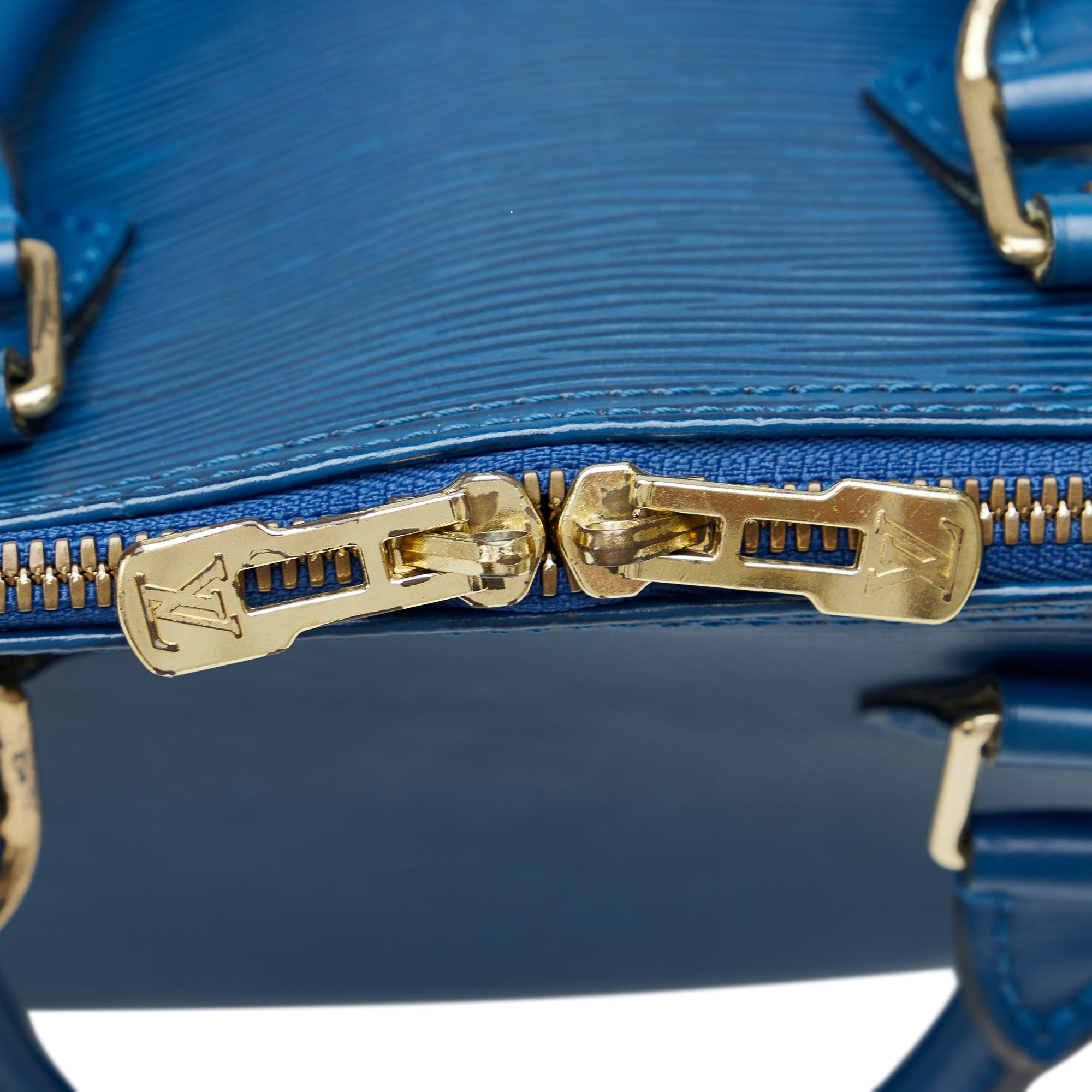 Louis Vuitton Epi Alma PM - Blue Handle Bags, Handbags - LOU797344