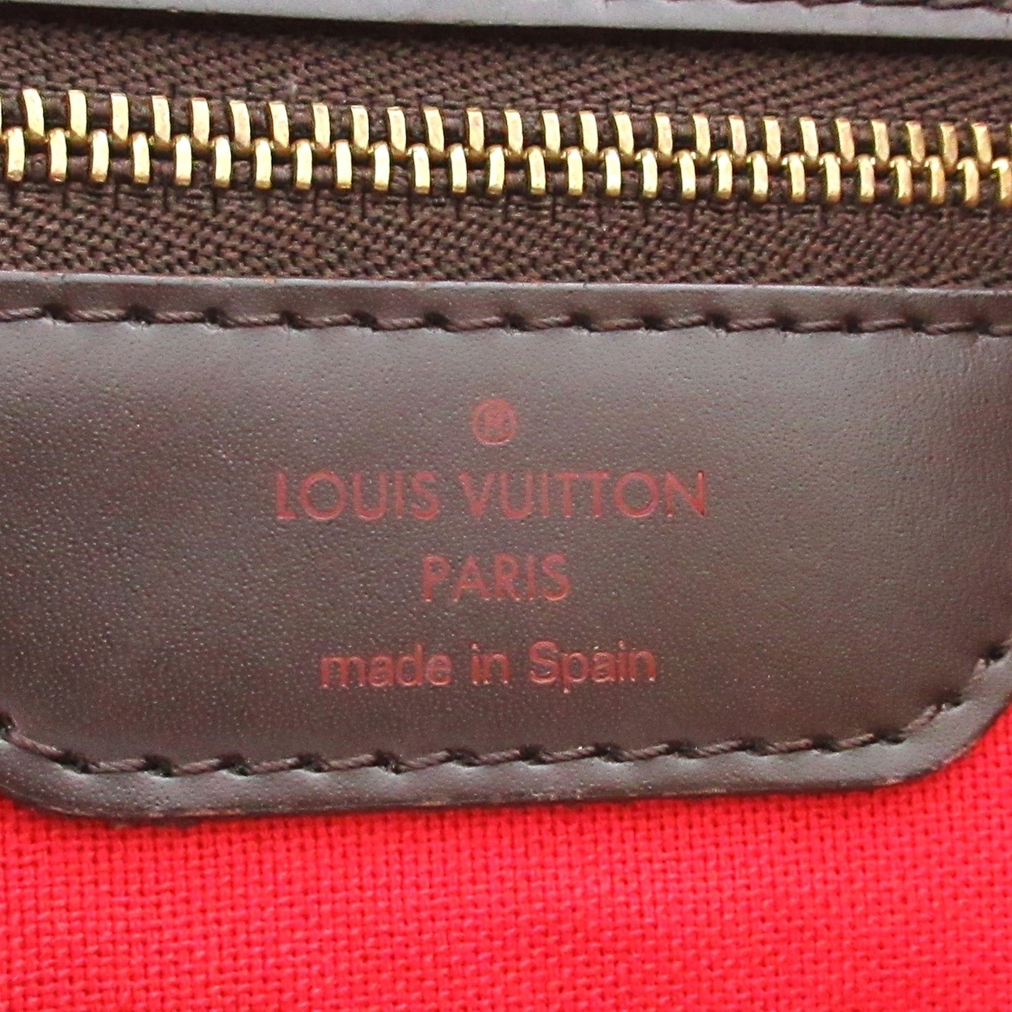 Preowned Louis Vuitton Cabas Rivington Damier Ebene