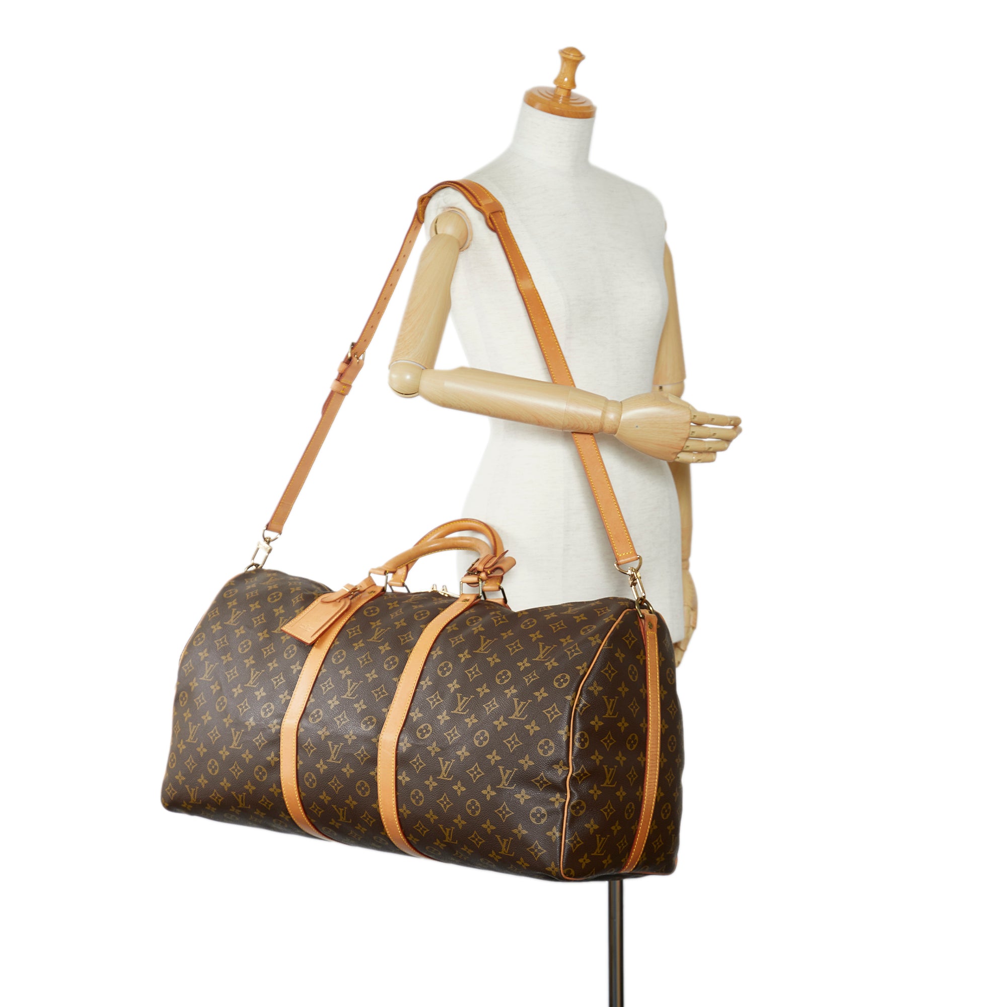Louis Vuitton Keepall 60 Bandouliere Travel Bag