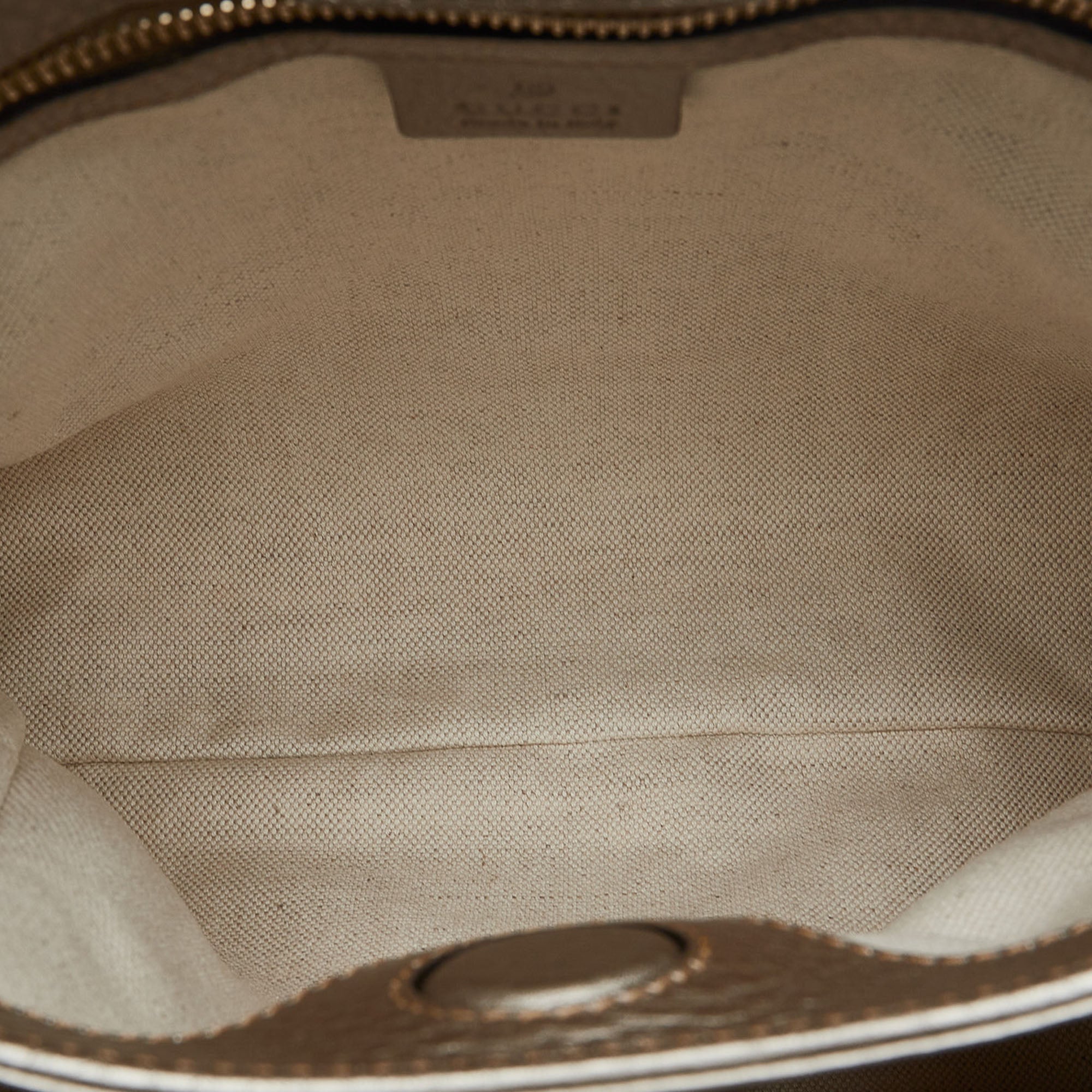 Beige Gucci Small Bamboo Shopper Satchel – Designer Revival