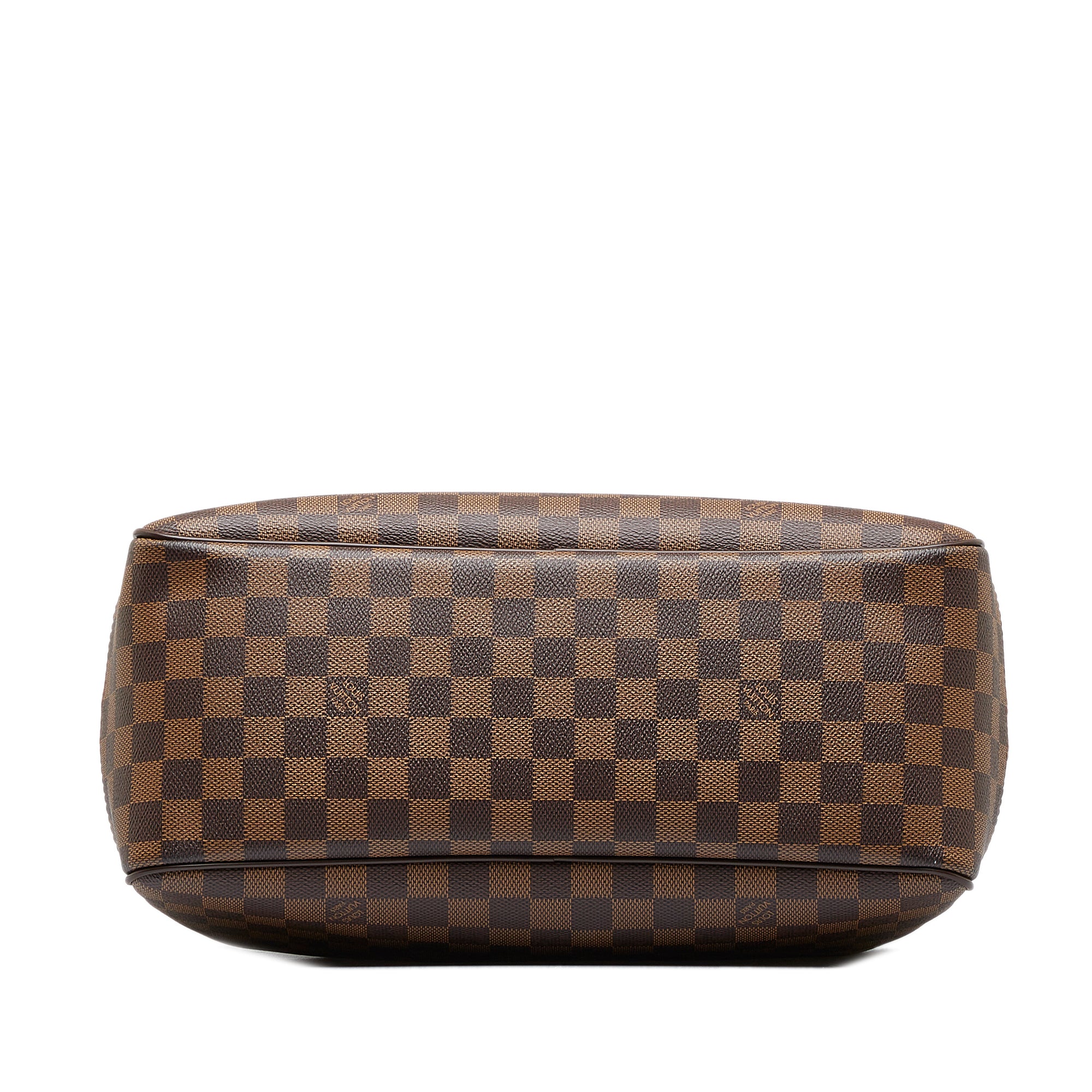 Deauville cloth handbag Louis Vuitton Brown in Cloth - 13329879