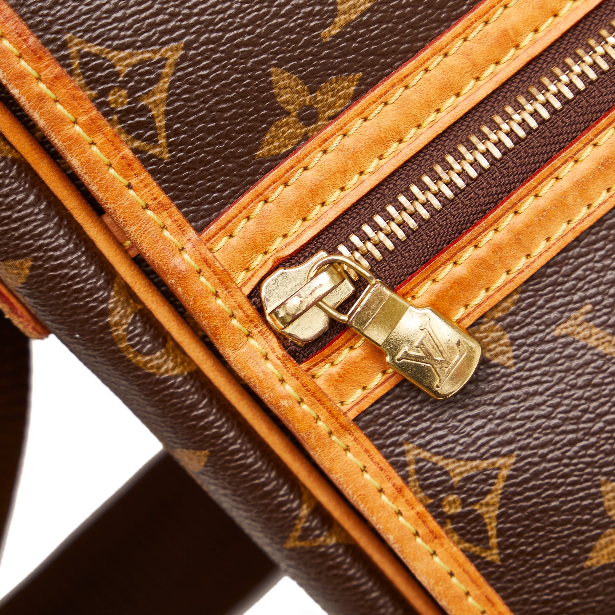 Louis Vuitton Vintage - Monogram Pochette Bosphore Brown - Canvas and  Vachetta Leather Crossbody Bag - Luxury High Quality