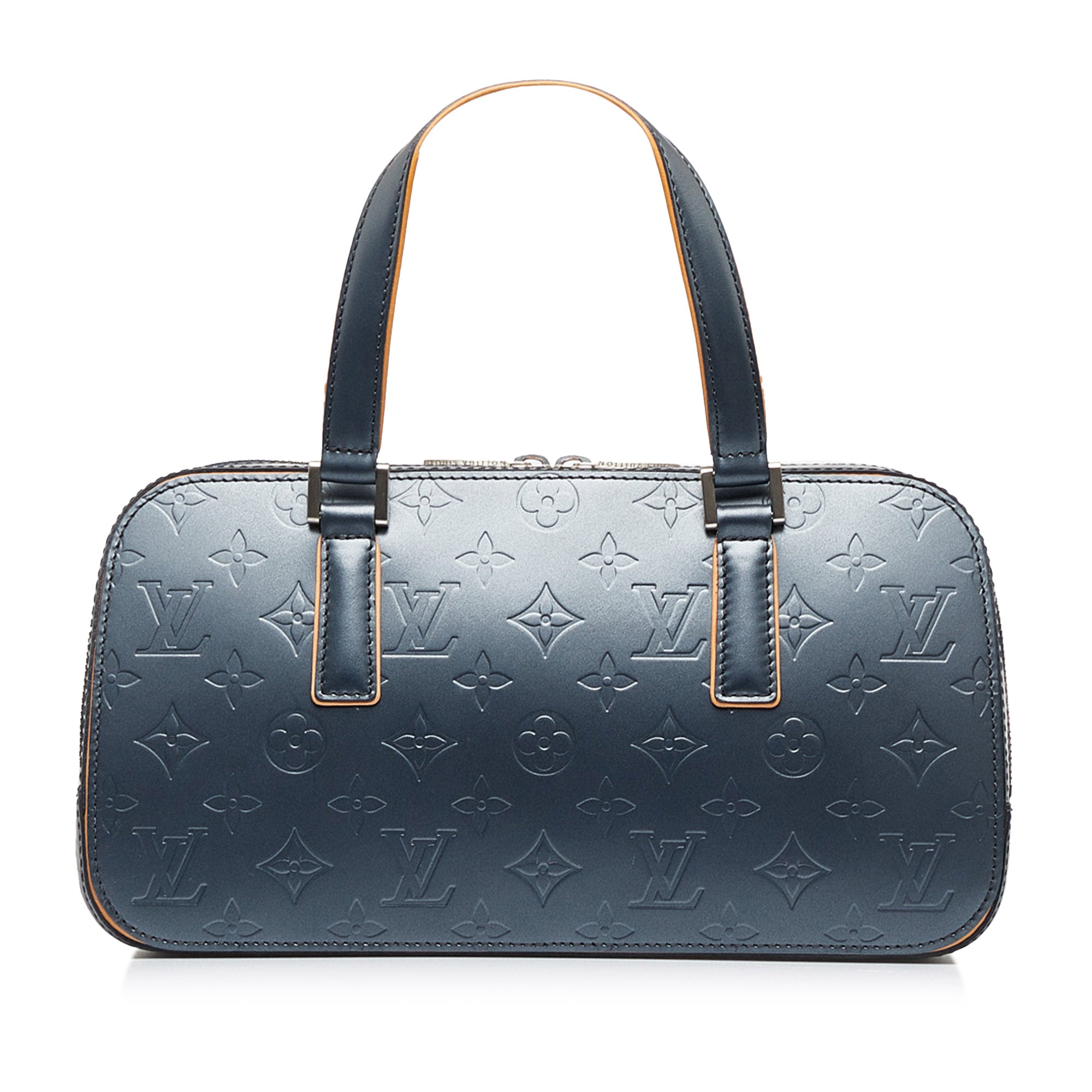 Louis Vuitton Dark Grey Monogram Mat Shelton Satchel Bag Louis Vuitton