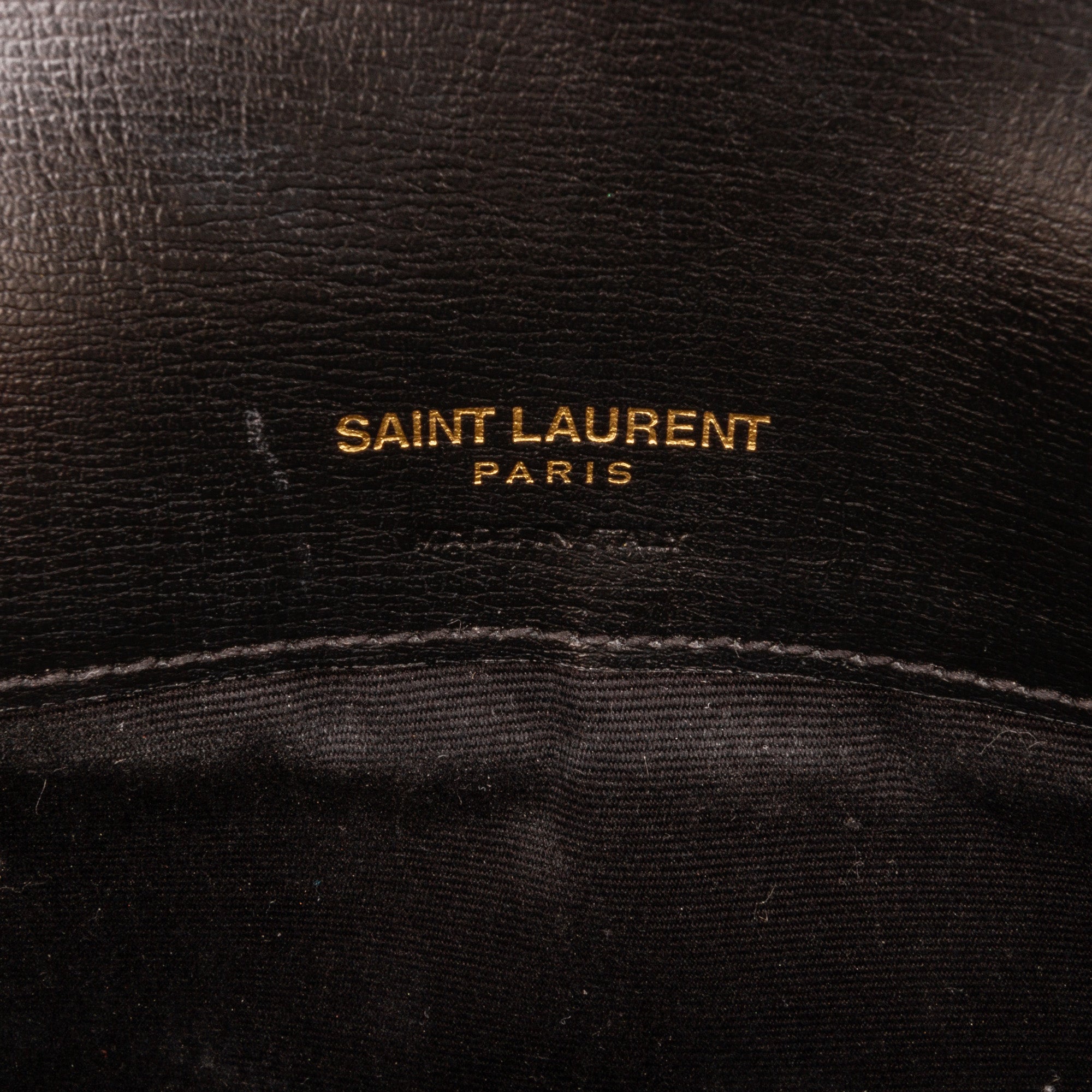 Black Saint Laurent Monogram Cassandre Phone Holder Crossbody Bag –  Designer Revival