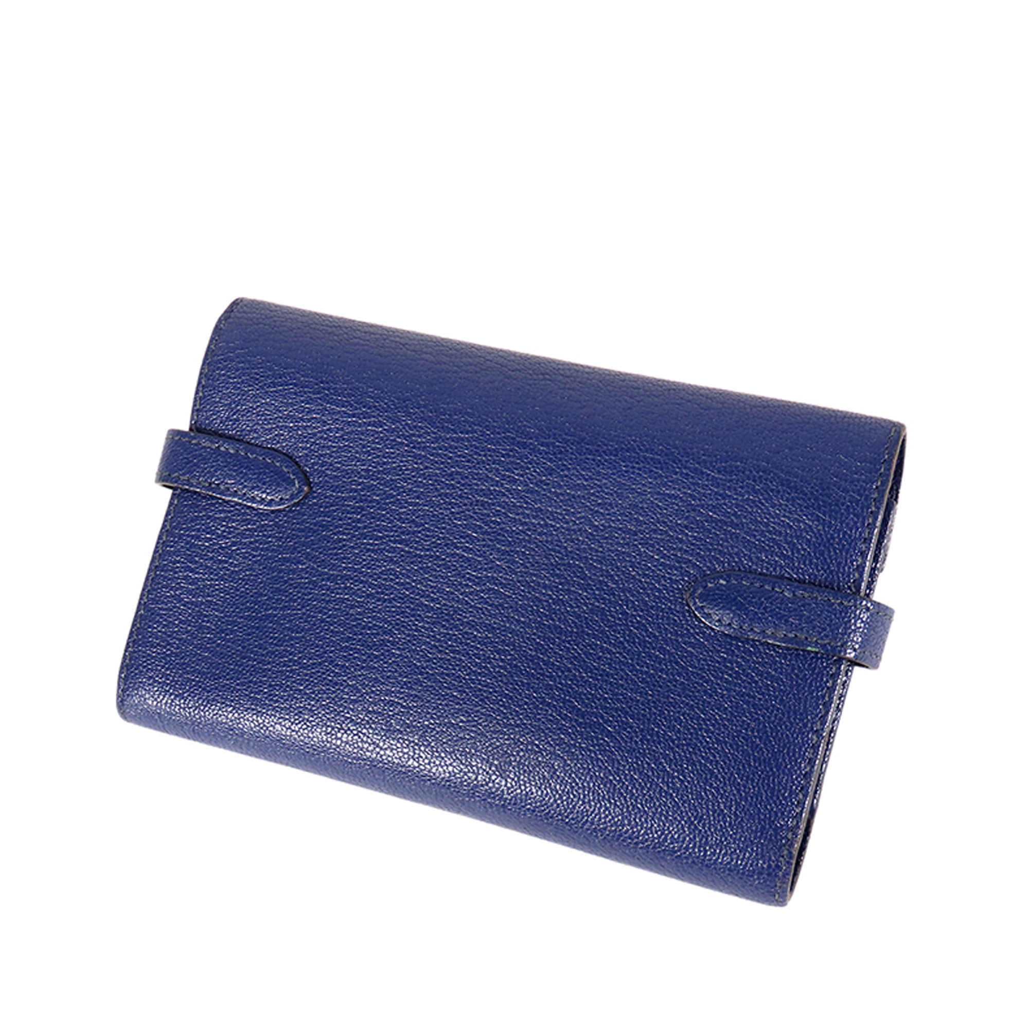 Authentic Hermes Kelly Classic Long wallet in Epsom calfskin