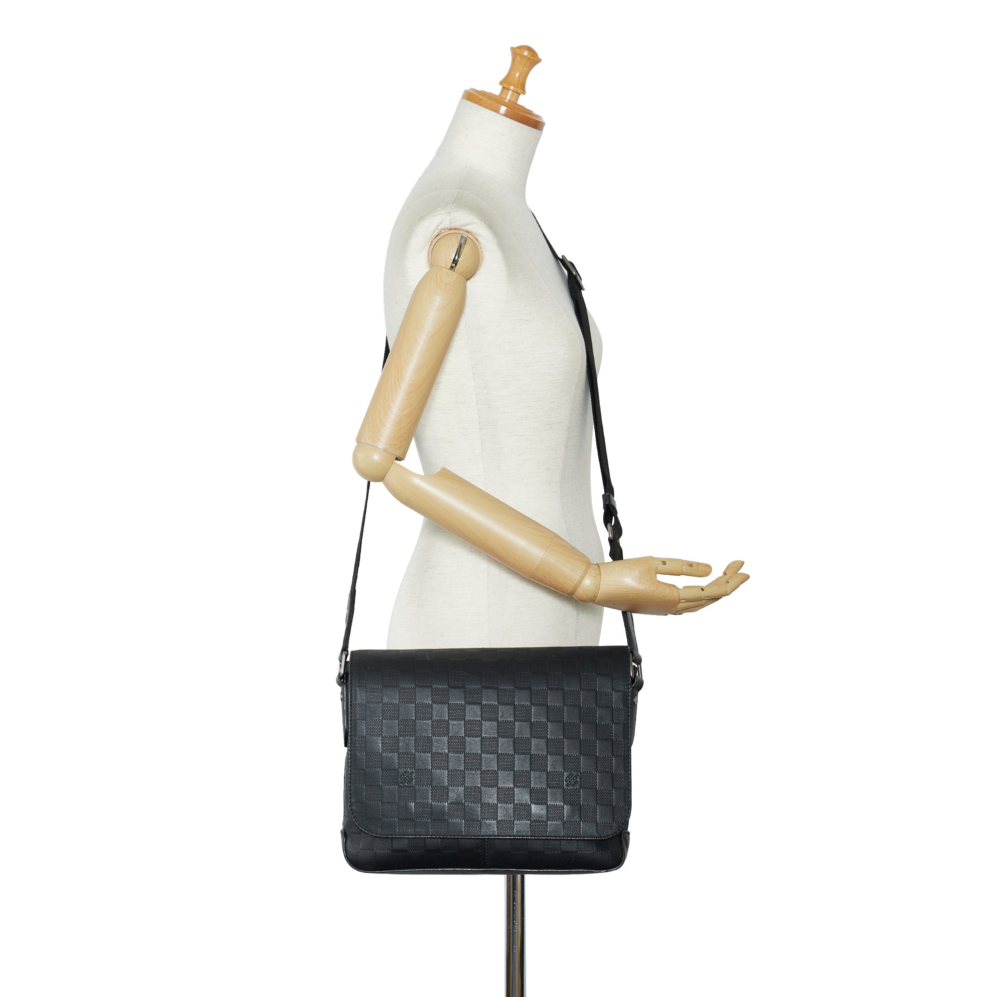 Louis Vuitton Damier Infini Leather District PM Bag