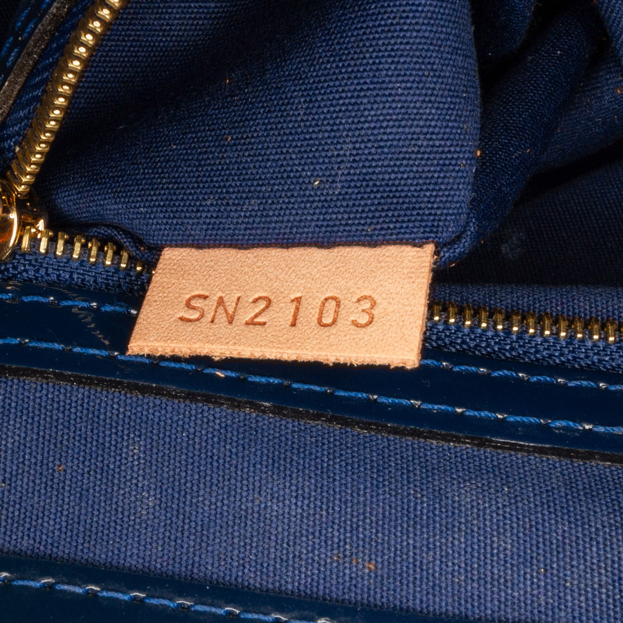 Louis Vuitton Beige Monogram Vernis Catalina North South Tote Bag 862295