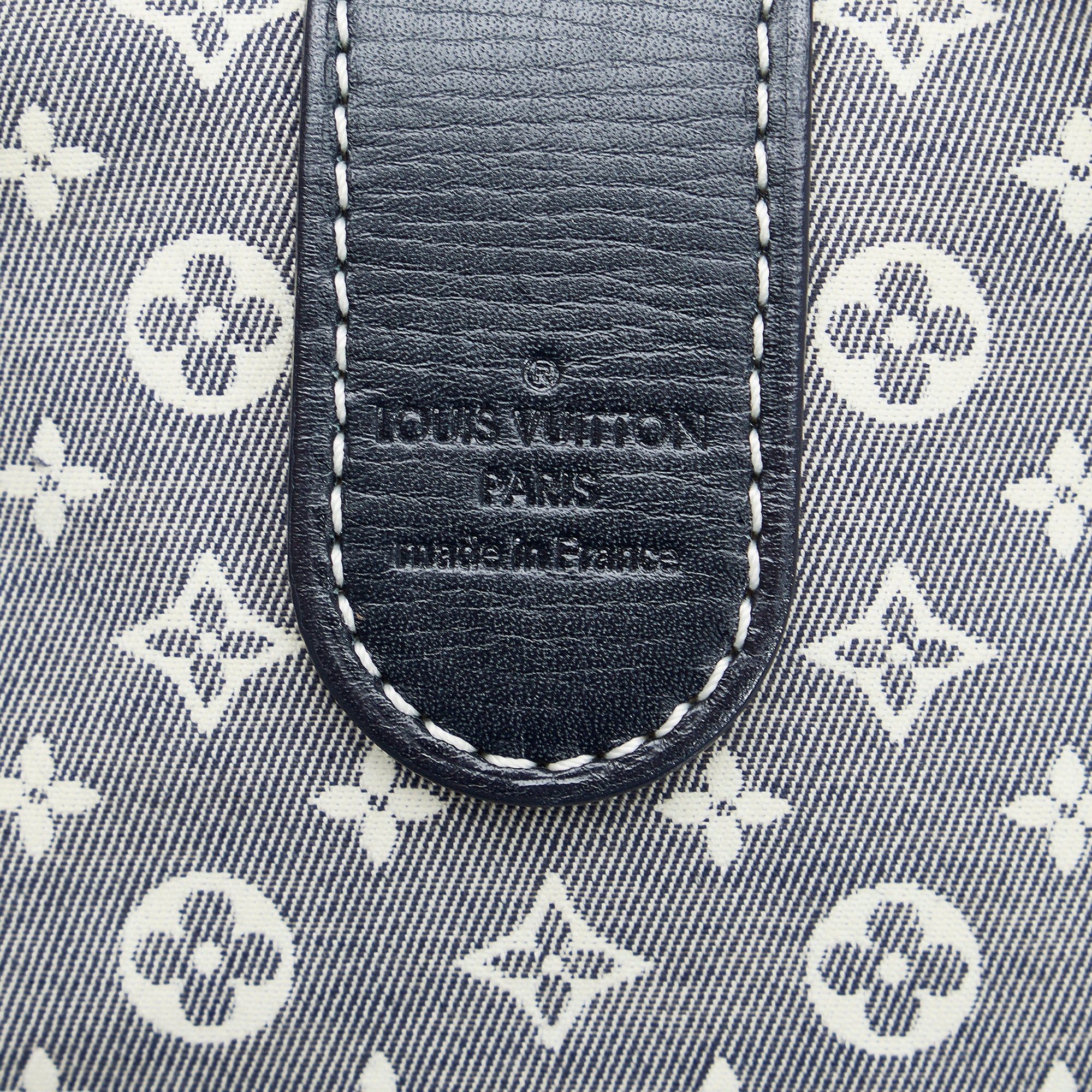 Louis Vuitton Brown, Pattern Print Mini Lin Danube Bag