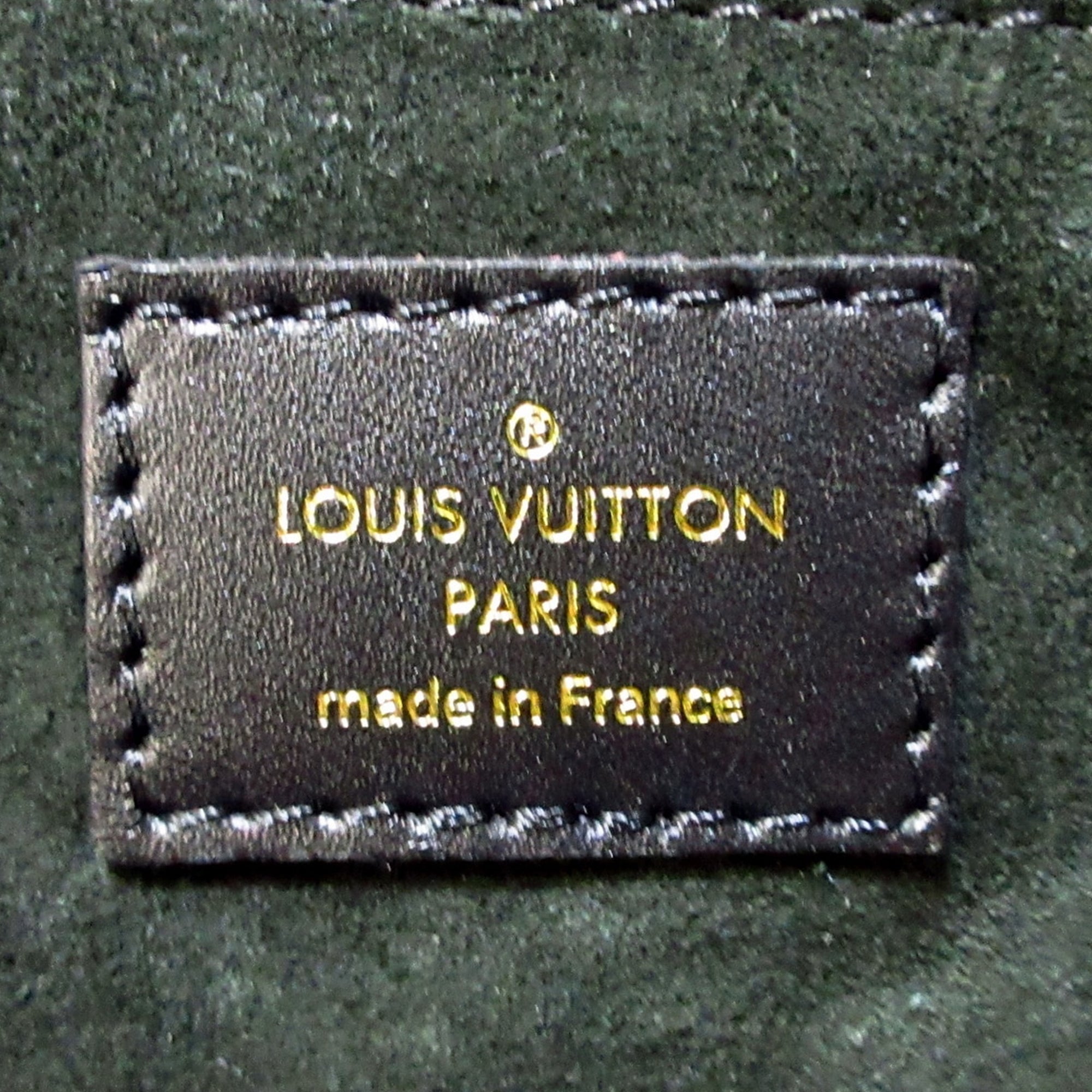 Louis Vuitton Monogram Veau Cachemire W Tote PM Black