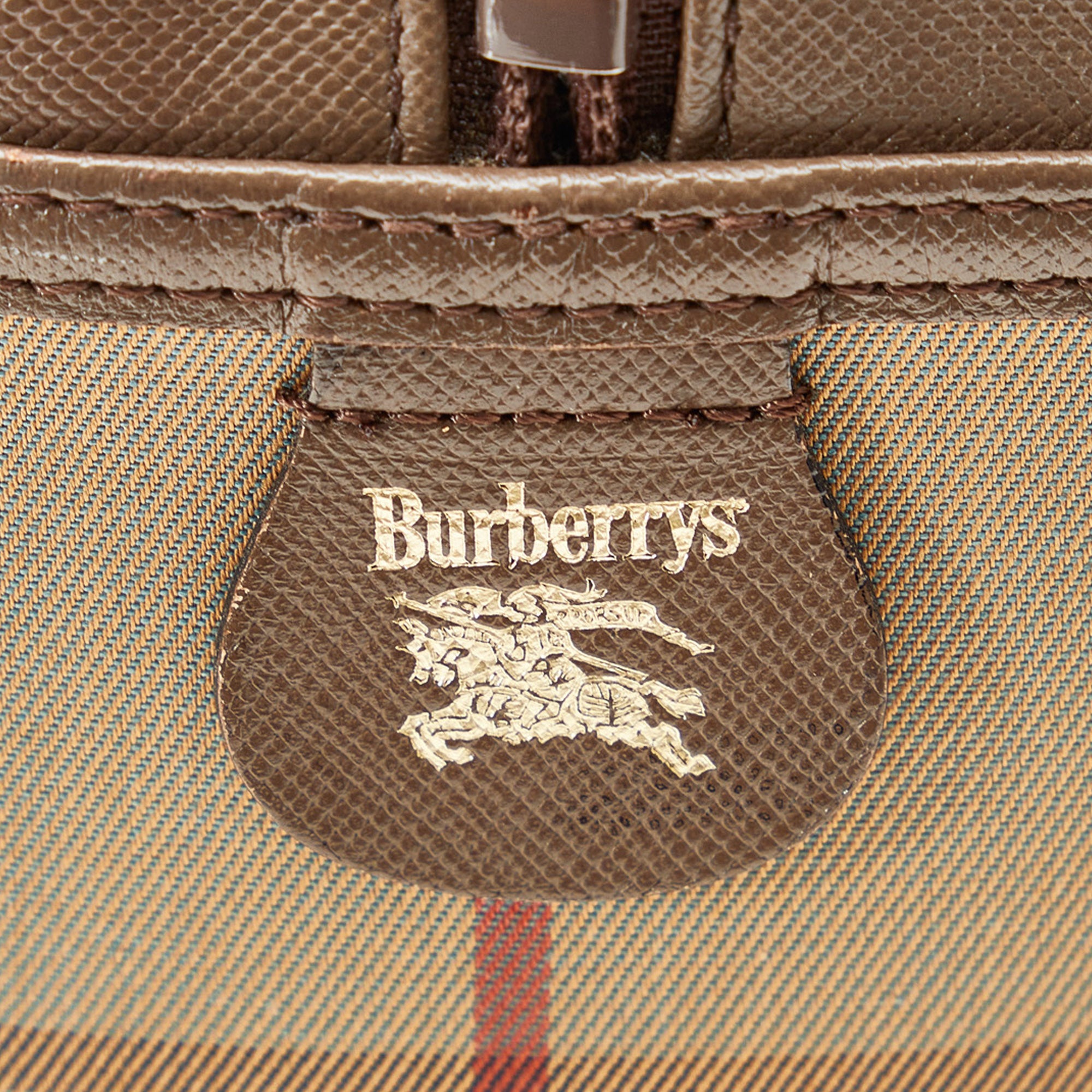 RvceShops Revival, Brown Burberry Vintage Check Handbag