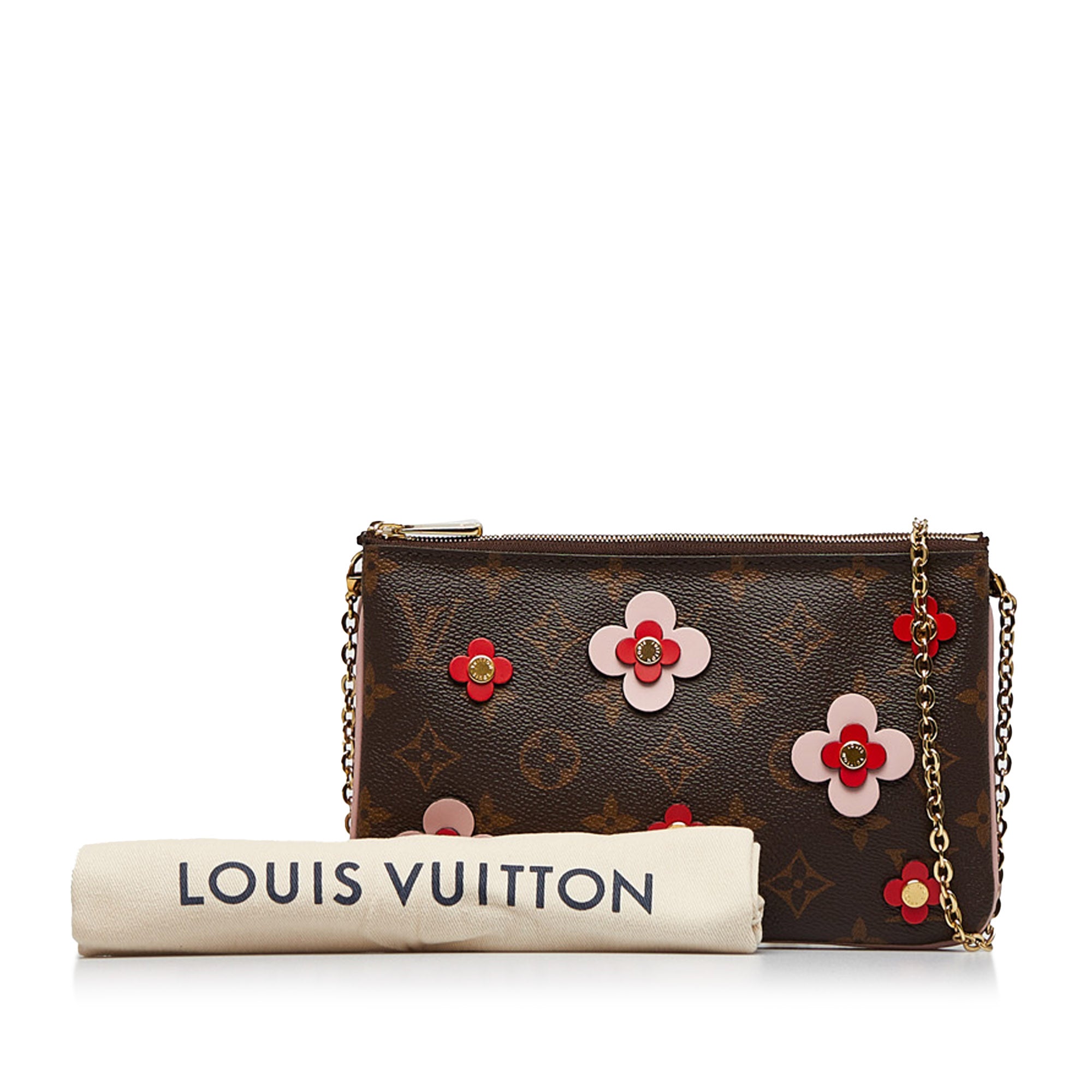 Louis Vuitton Blooming Flowers Zipped Card Holder - LVLENKA Luxury